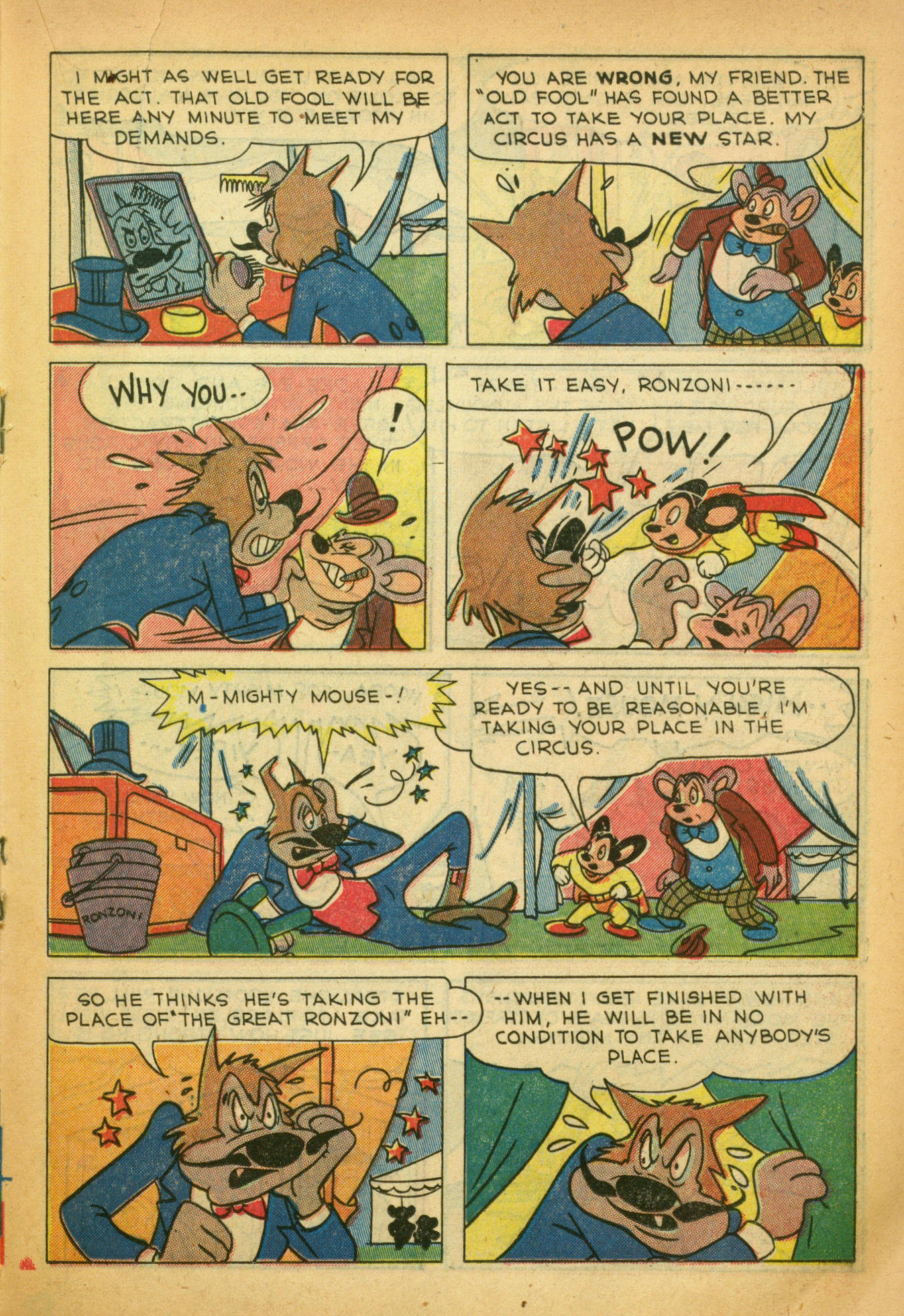 Read online Paul Terry's Mighty Mouse Comics comic -  Issue #39 - 51
