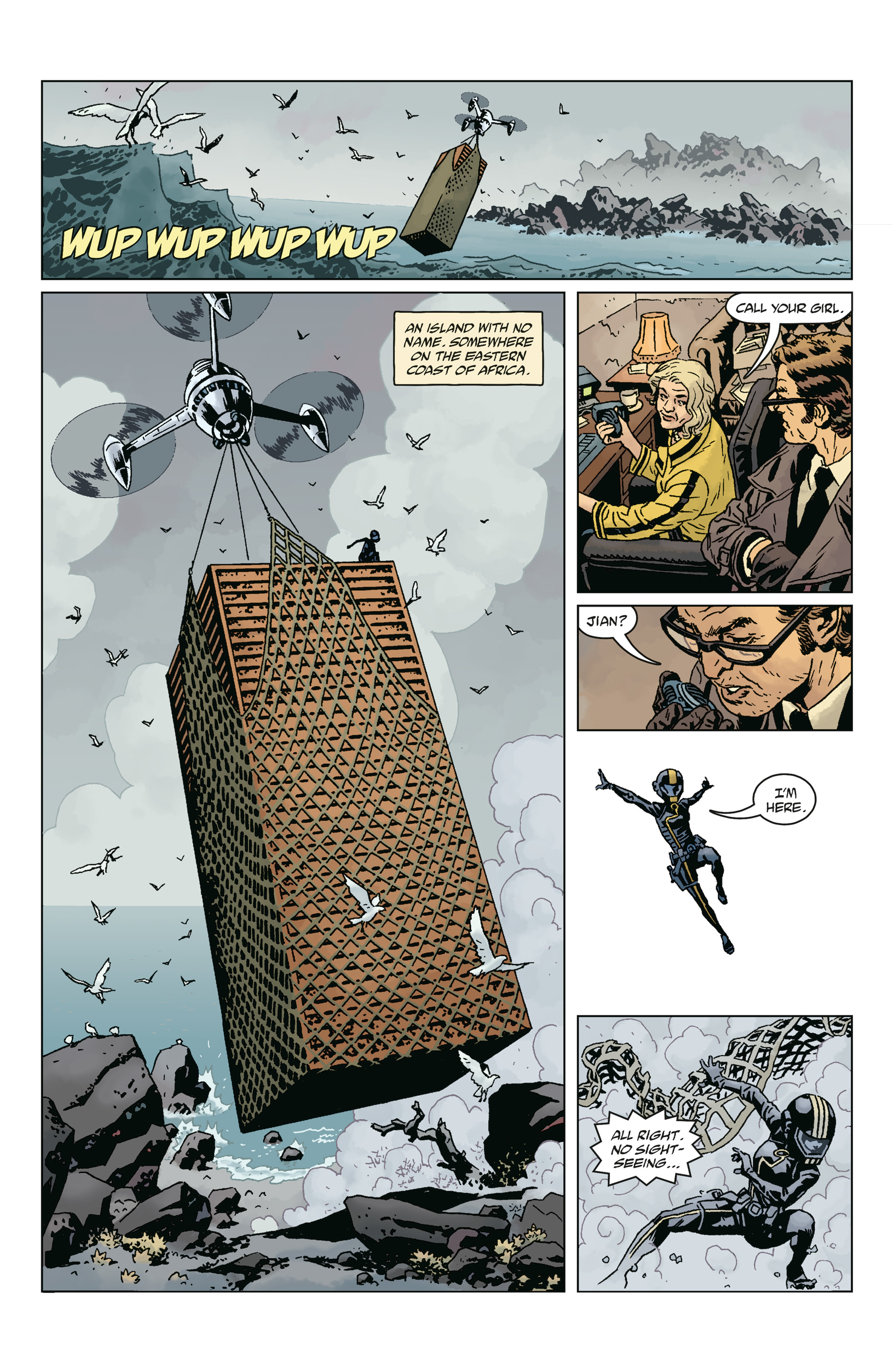 Read online Giant Robot Hellboy comic -  Issue #1 - 9