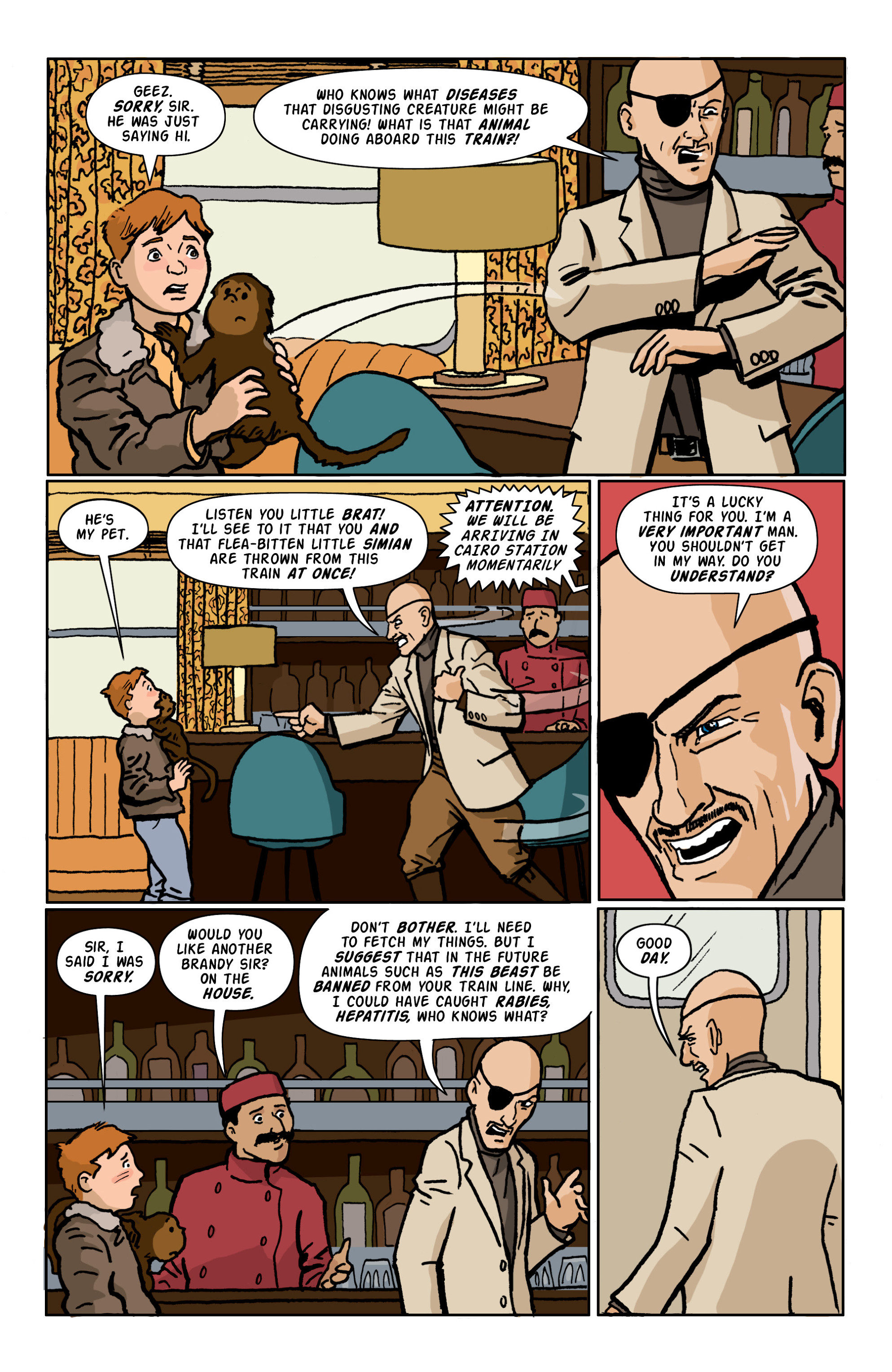Read online Rocket Robinson and the Pharaoh's Fortune comic -  Issue # TPB (Part 1) - 15