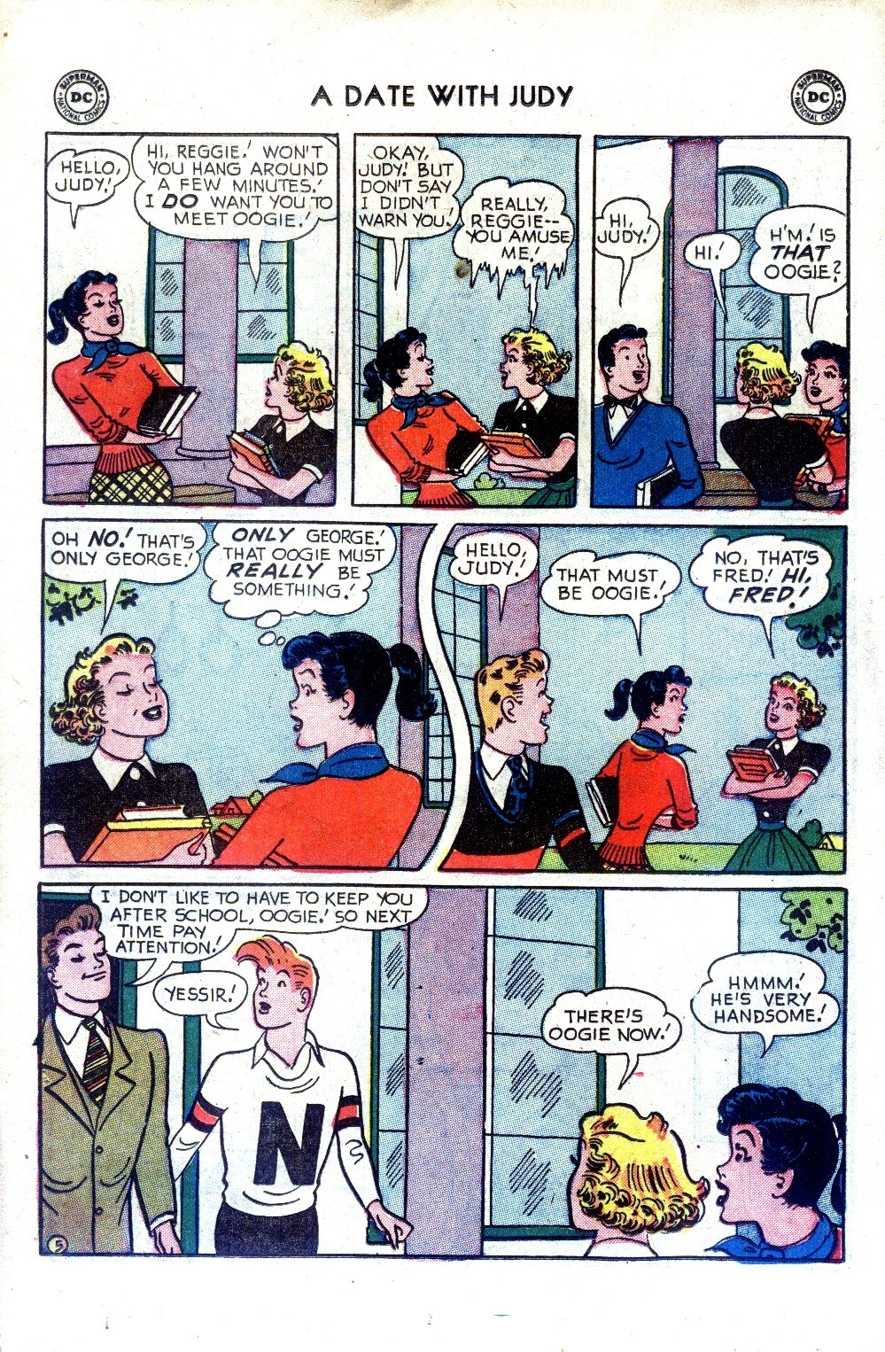 Read online A Date with Judy comic -  Issue #31 - 22