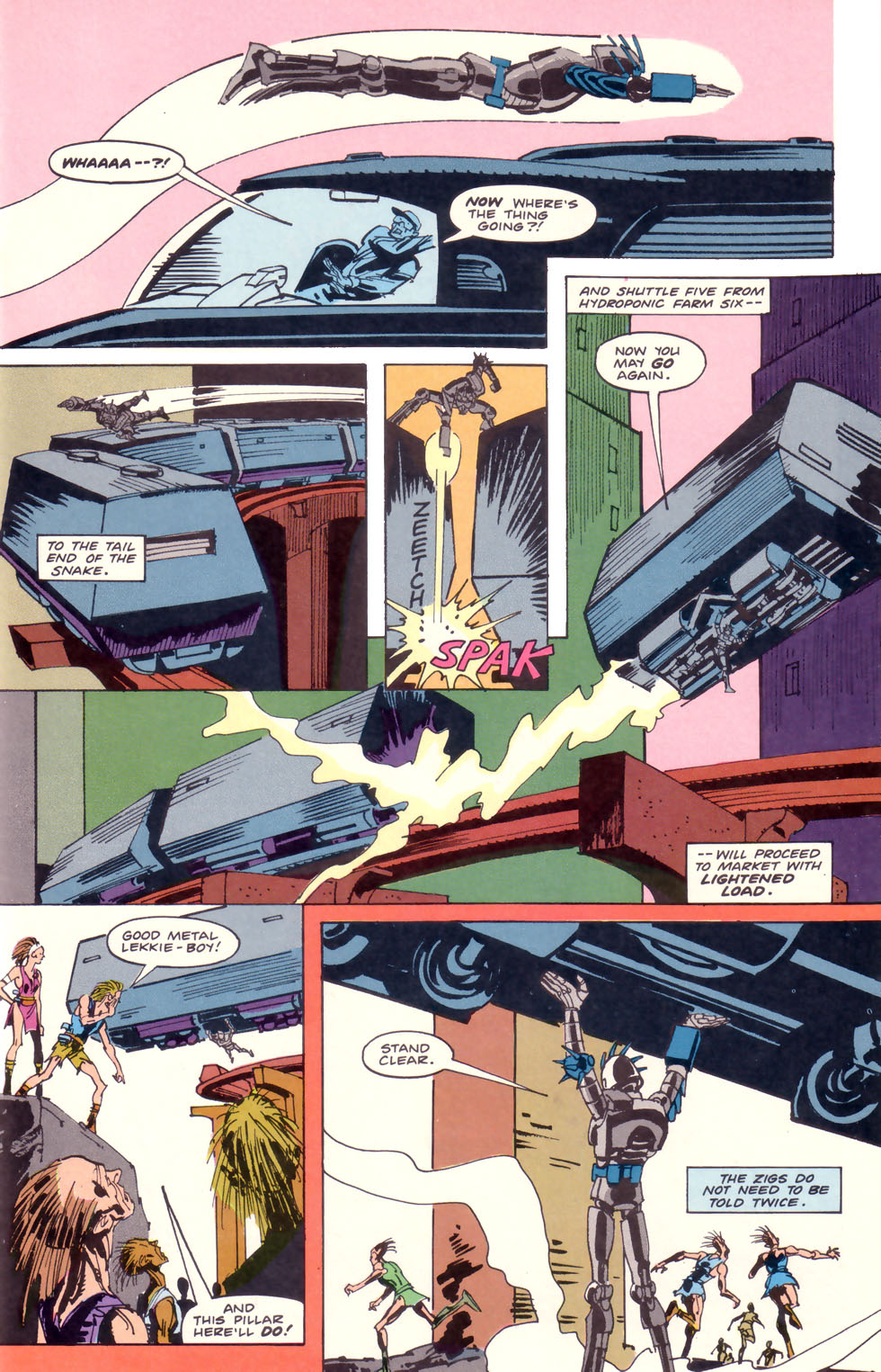 Read online Electric Warrior comic -  Issue #5 - 5