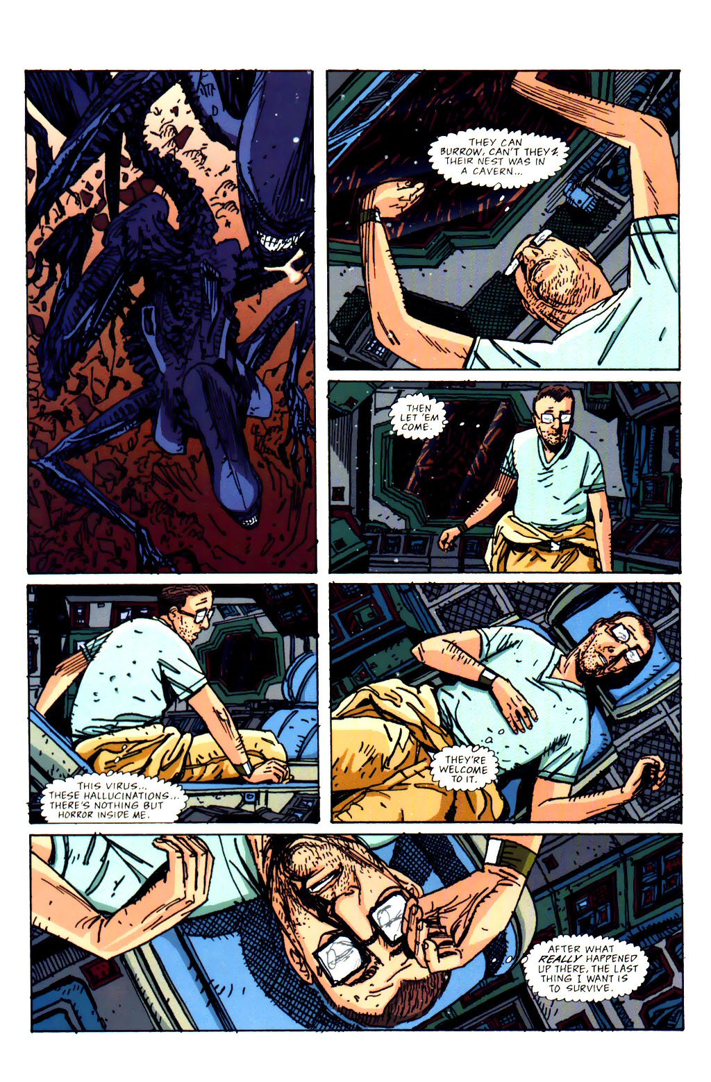 Read online Aliens: Survival comic -  Issue #3 - 8