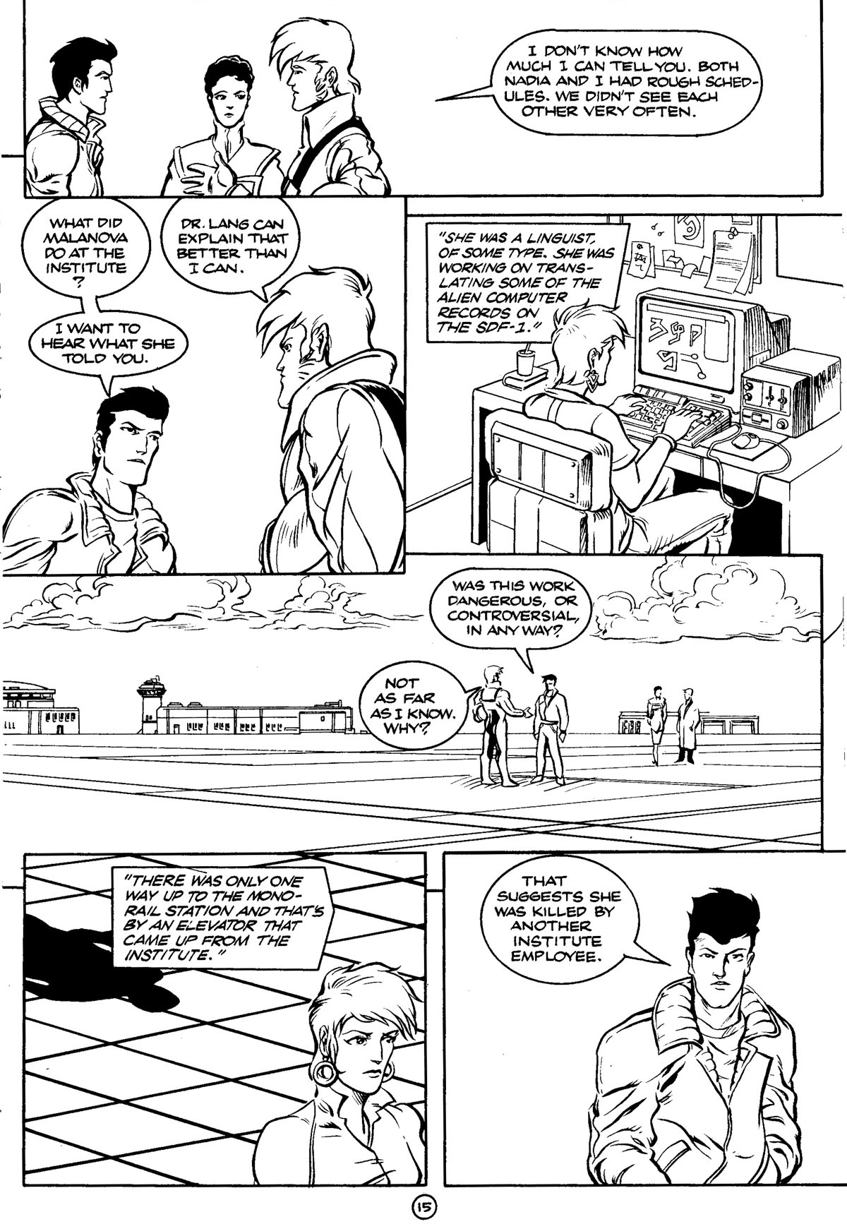 Read online Robotech: Return to Macross comic -  Issue #5 - 23