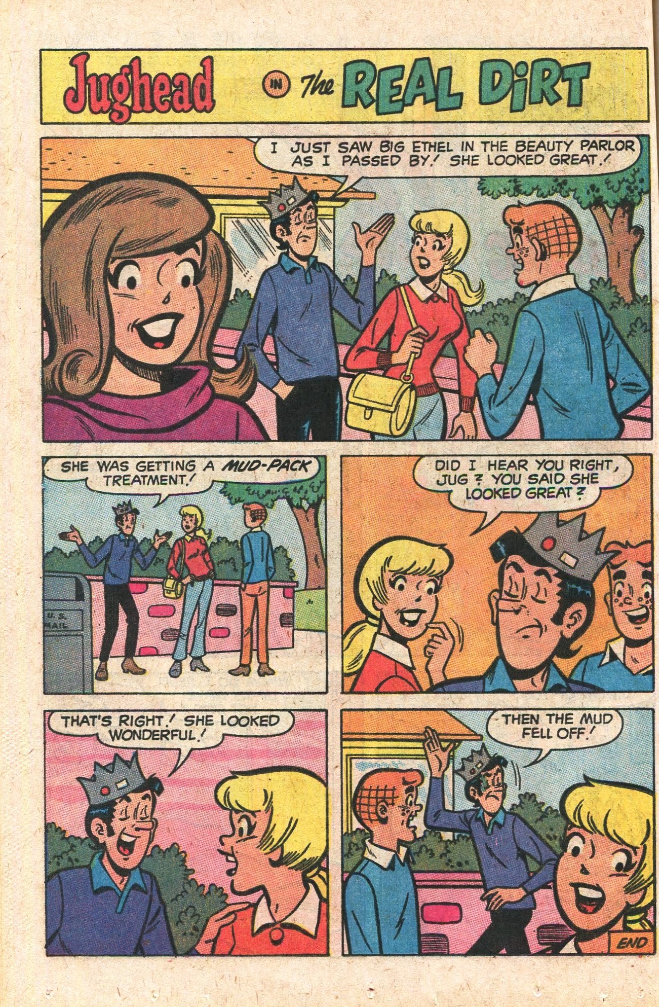 Read online Jughead's Jokes comic -  Issue #12 - 44