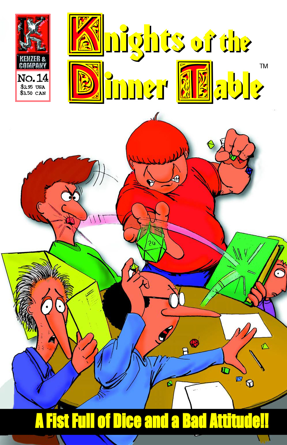 Read online Knights of the Dinner Table comic -  Issue #14 - 1