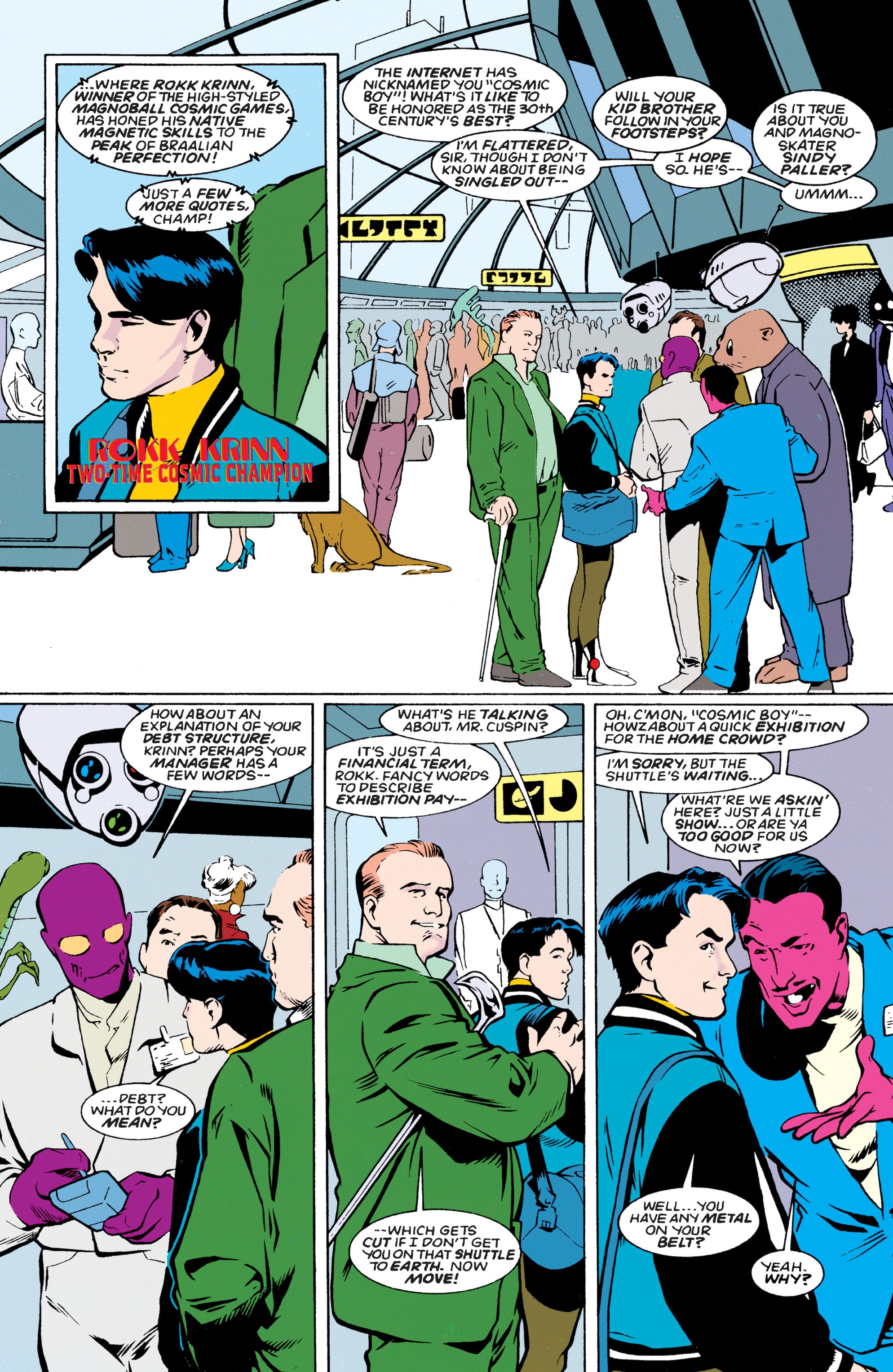 Read online Legionnaires comic -  Issue # _TPB 1 (Part 1) - 12