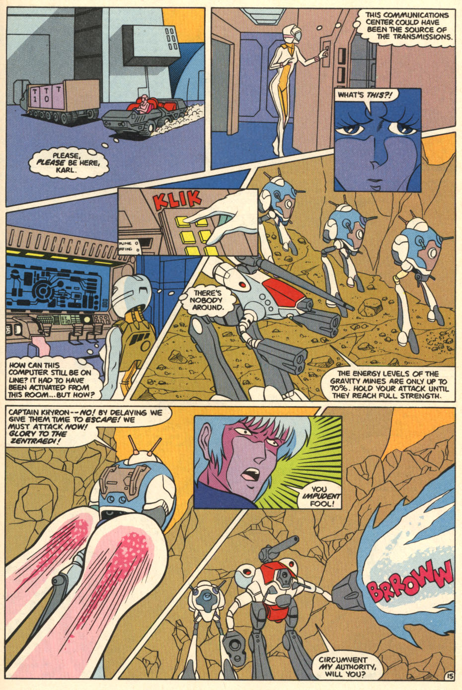 Read online Robotech The Macross Saga comic -  Issue #7 - 17