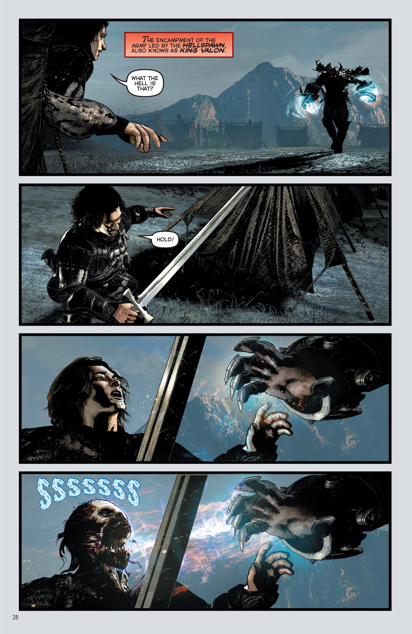Read online Medieval Spawn and Witchblade comic -  Issue #2 - 29