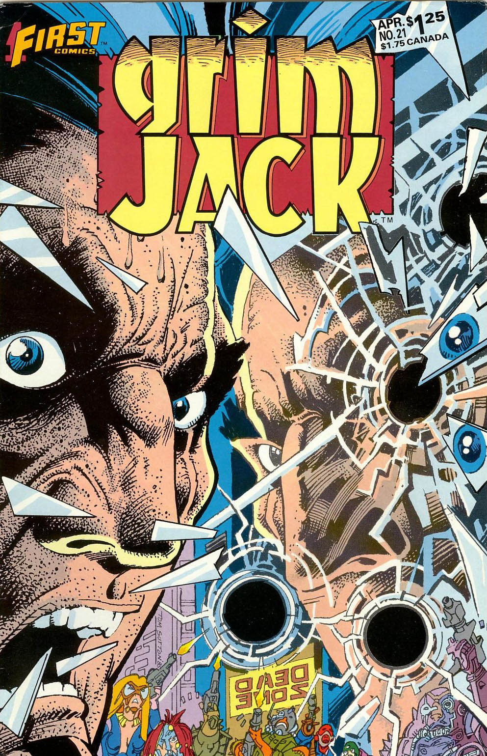 Read online Grimjack comic -  Issue #21 - 1