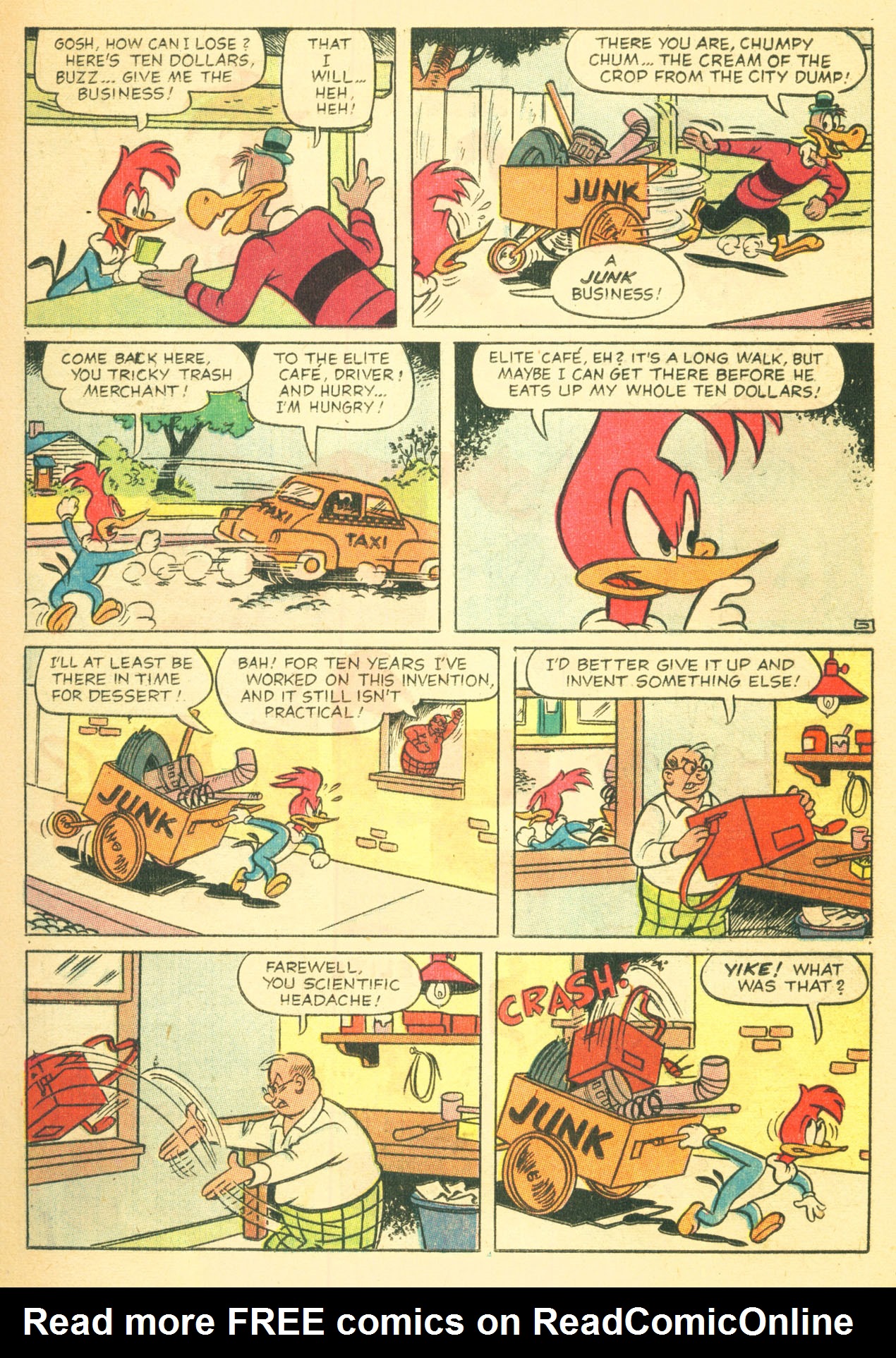 Read online Walter Lantz Woody Woodpecker (1952) comic -  Issue #35 - 19