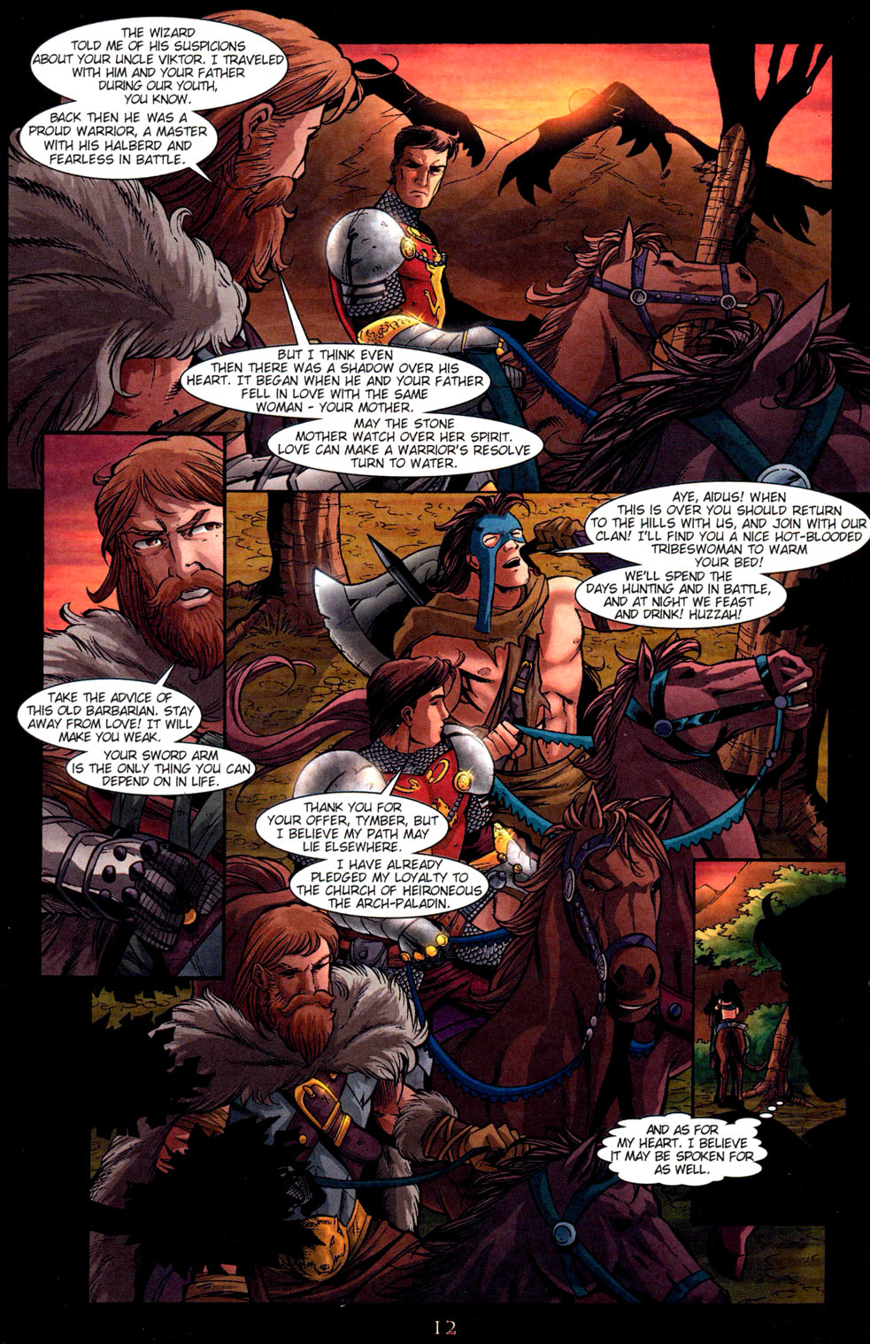 Read online Dungeons & Dragons: Tempests Gate comic -  Issue #3 - 13