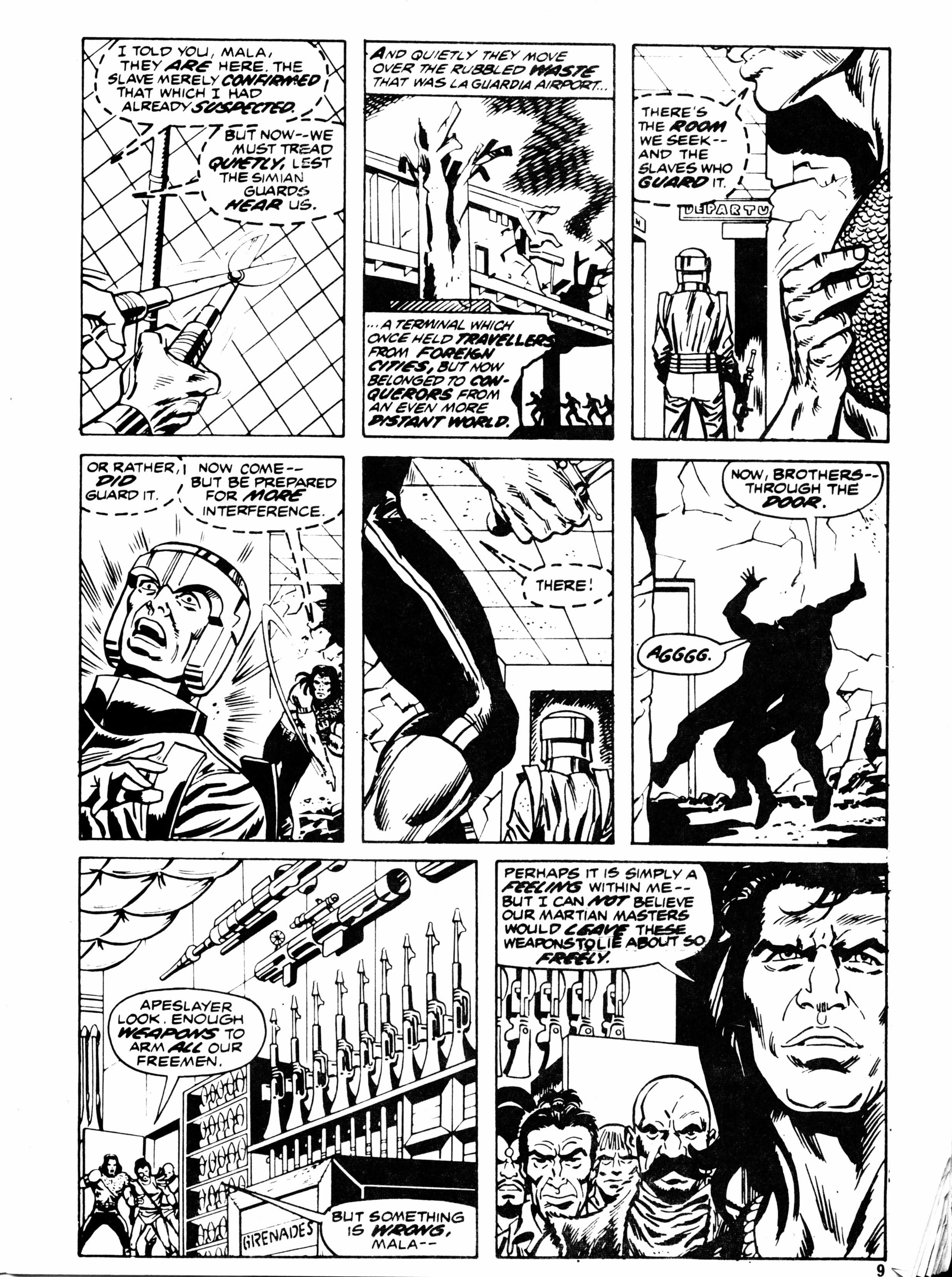 Read online Planet of the Apes (1974) comic -  Issue #28 - 9