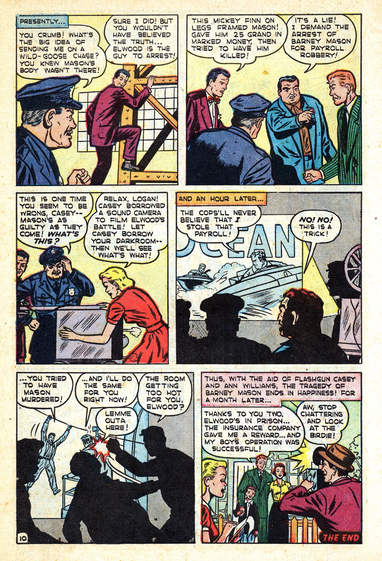 Read online Casey Crime Photographer comic -  Issue #4 - 12