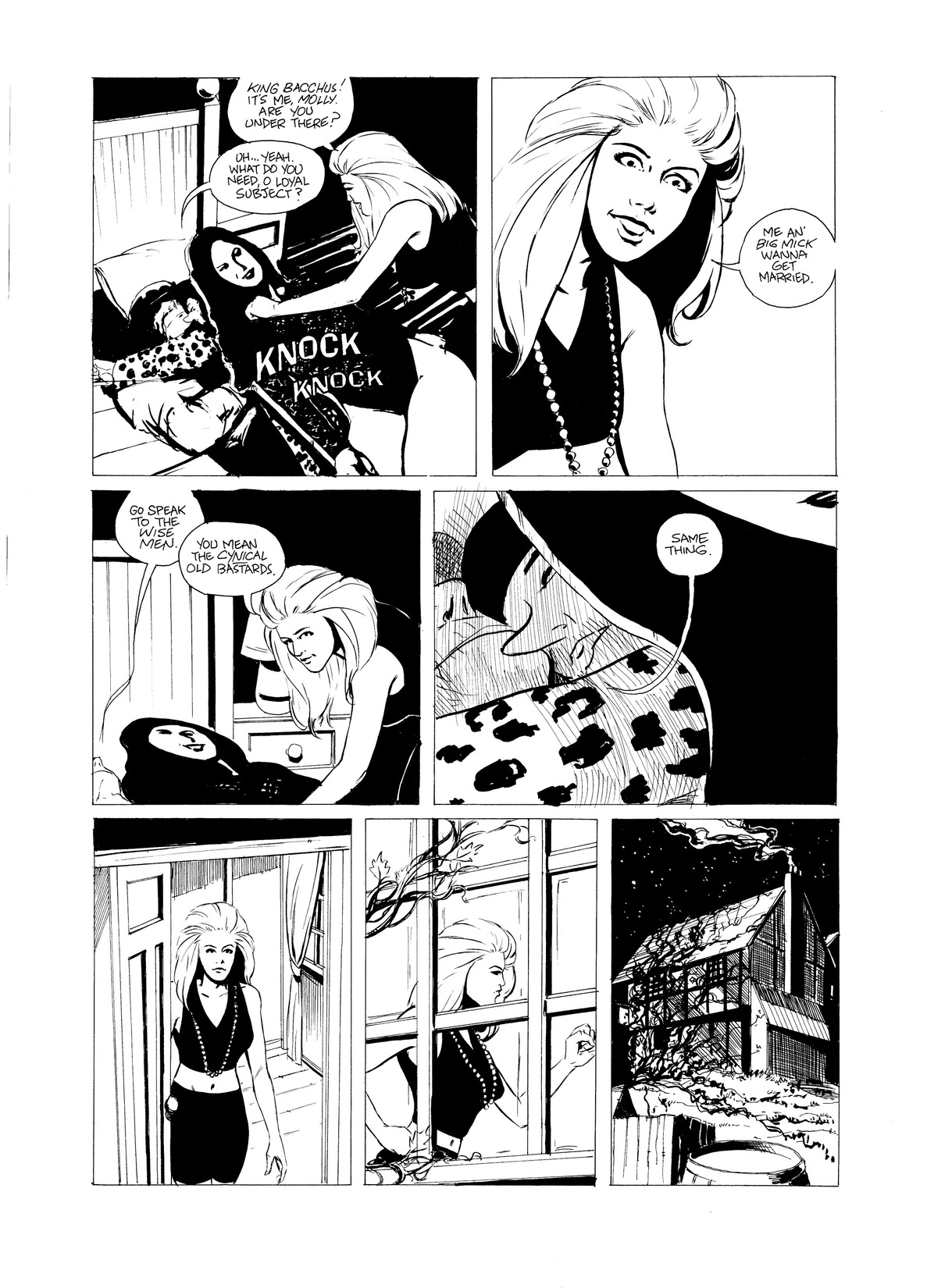 Read online Eddie Campbell's Bacchus comic -  Issue # TPB 5 - 71