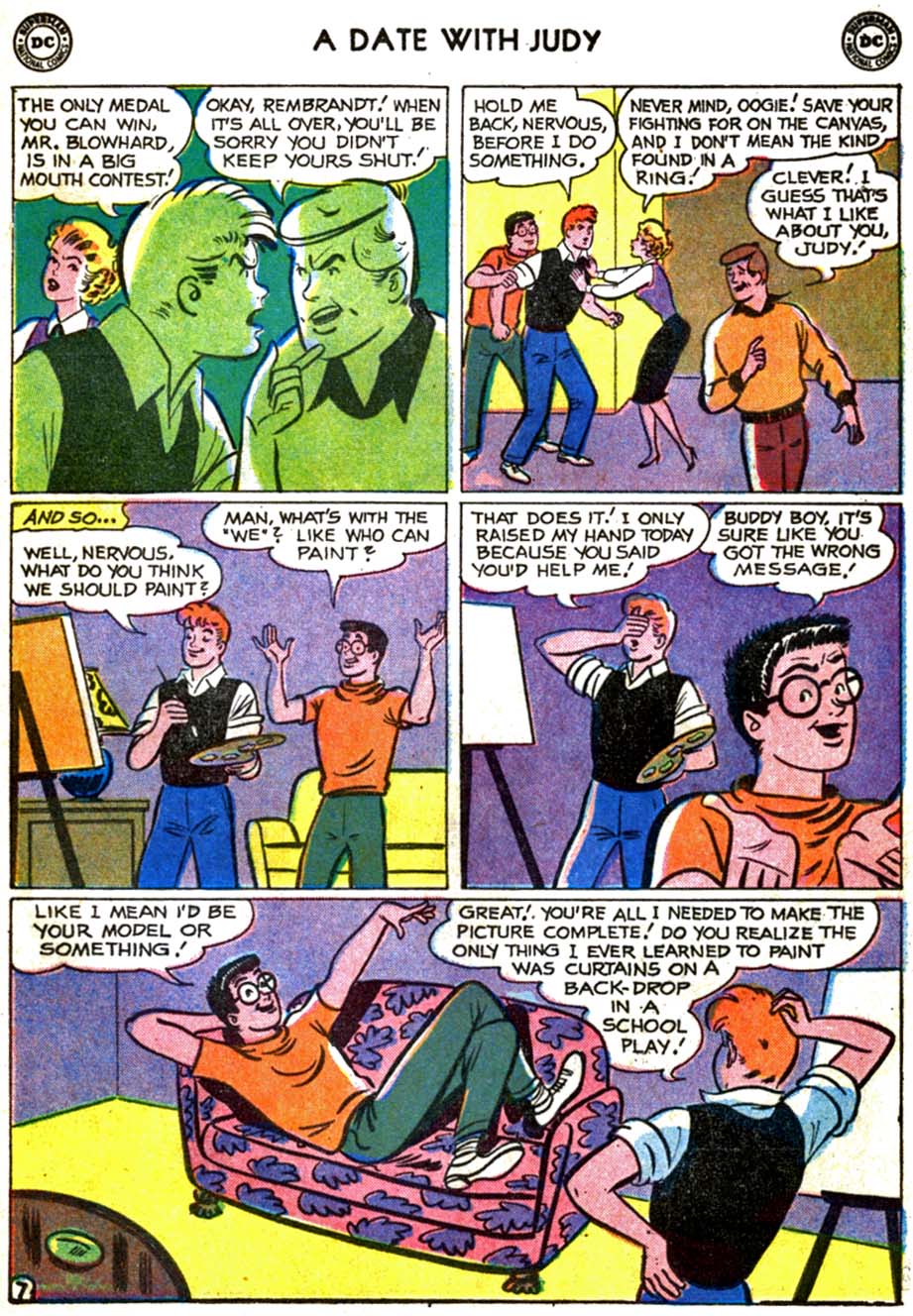 Read online A Date with Judy comic -  Issue #76 - 23