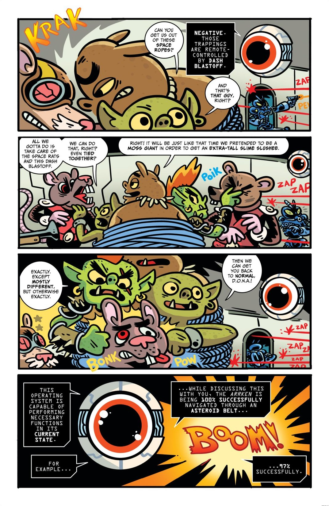 Read online Orcs in Space comic -  Issue # TPB - 64