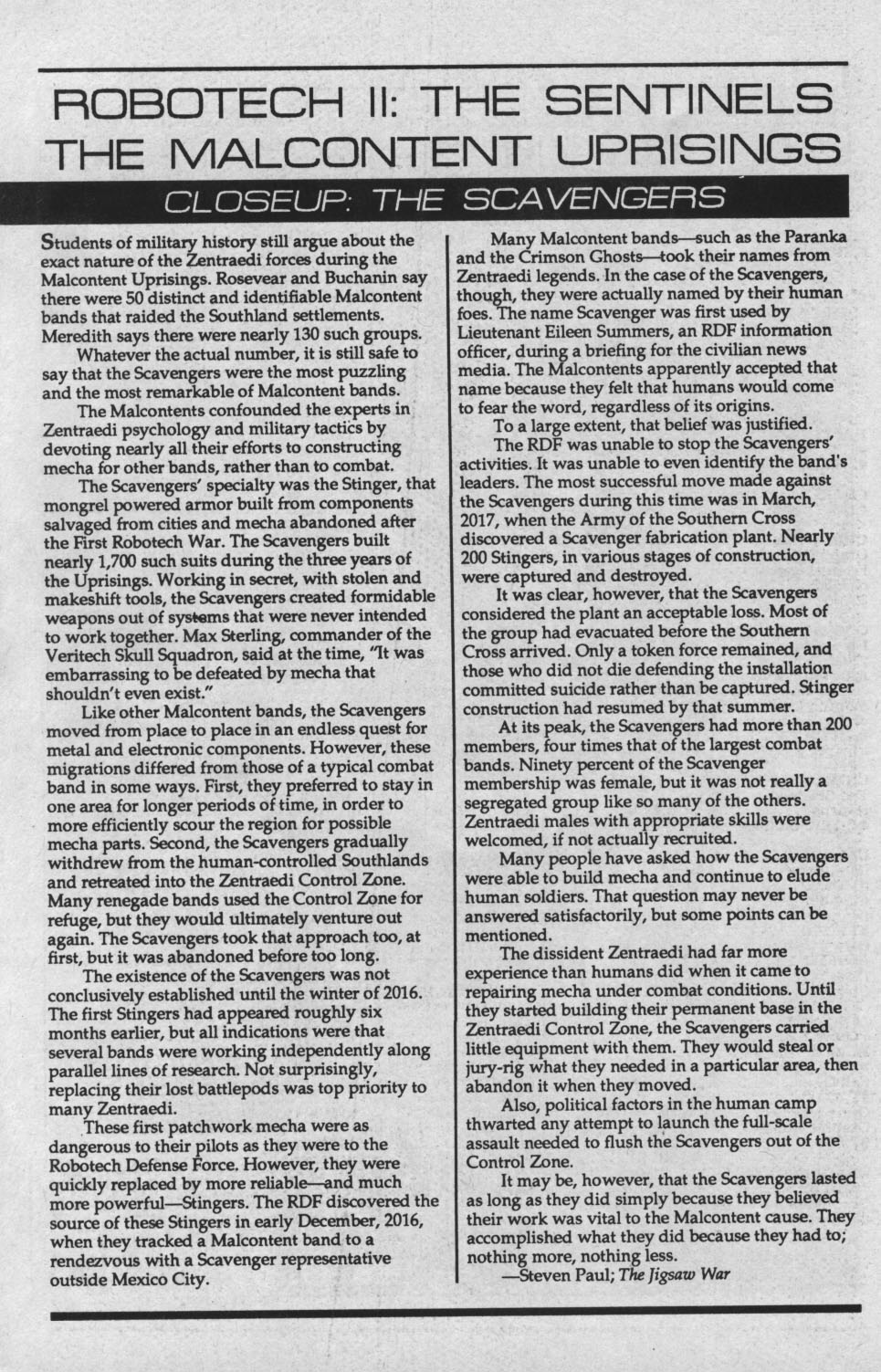 Read online Robotech II: The Sentinels - The Malcontent Uprisings comic -  Issue #3 - 30