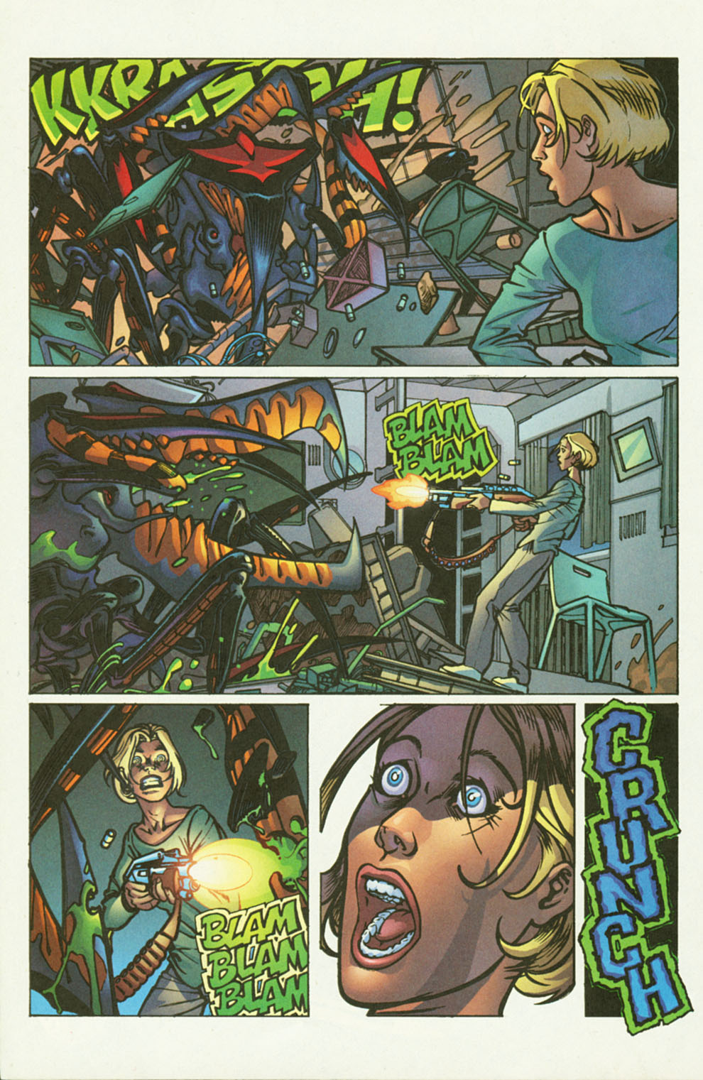 Read online Starship Troopers: Dominant Species comic -  Issue #1 - 16