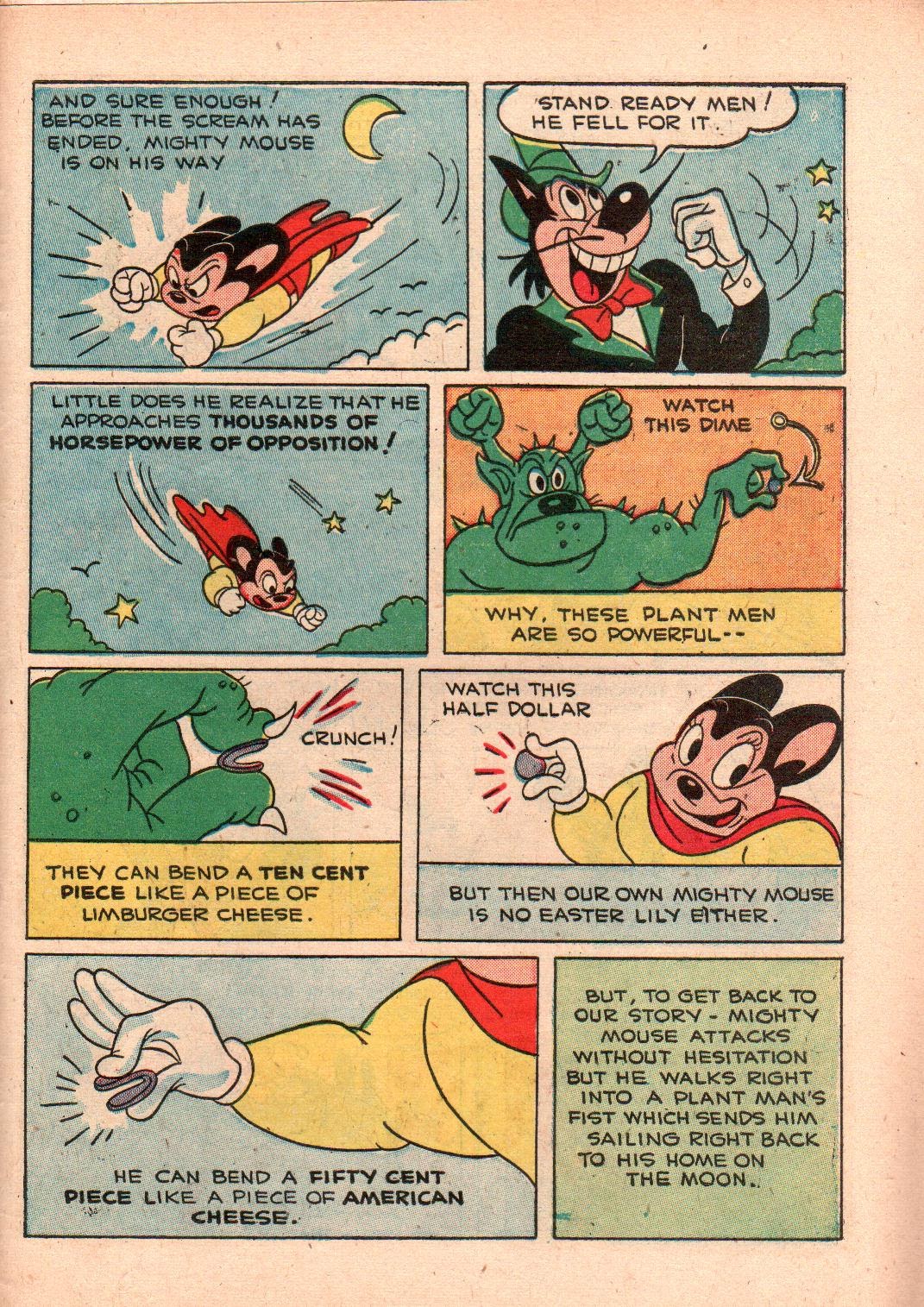 Read online Paul Terry's Mighty Mouse Comics comic -  Issue #33 - 31