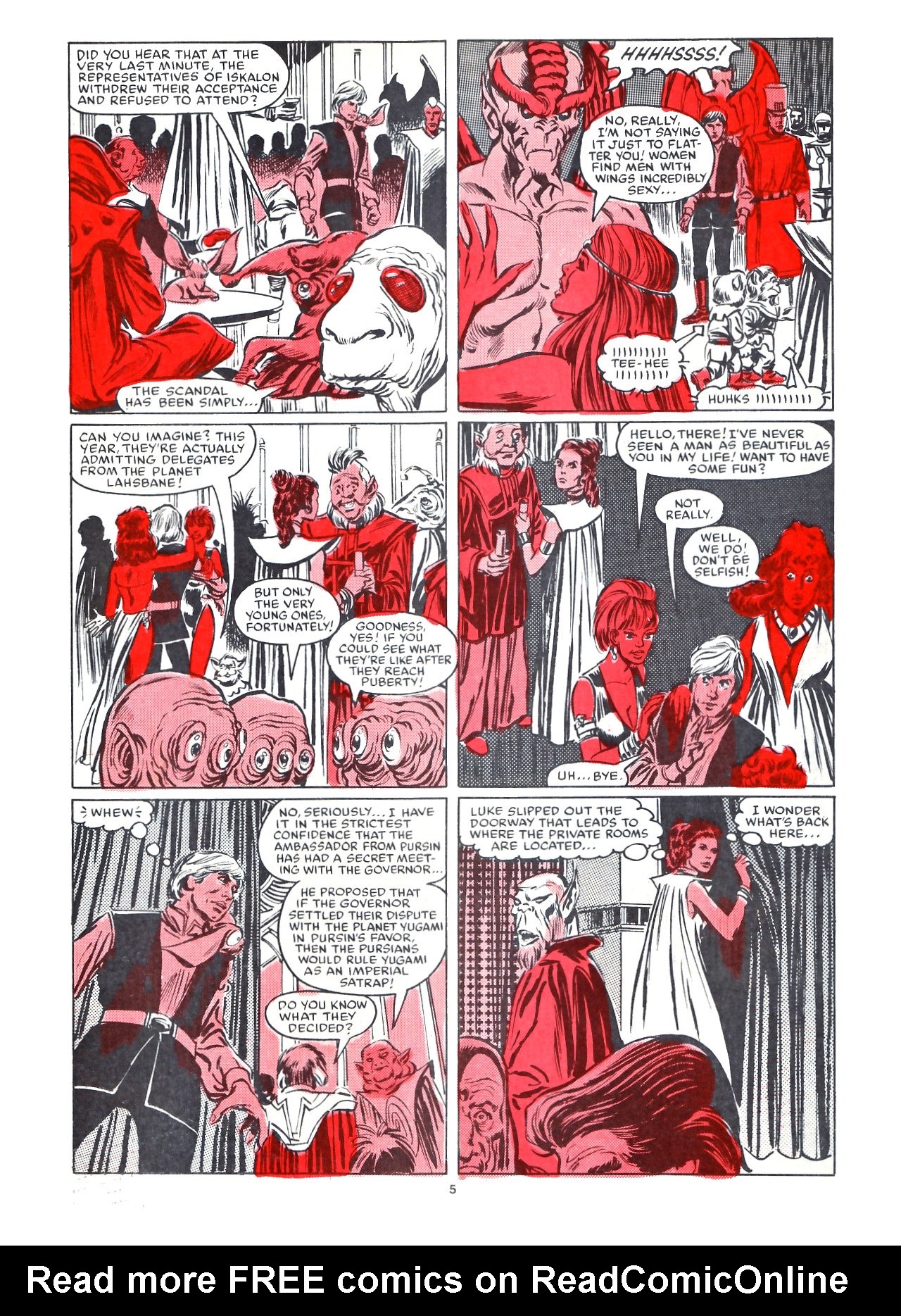 Read online Return of the Jedi comic -  Issue #22 - 5