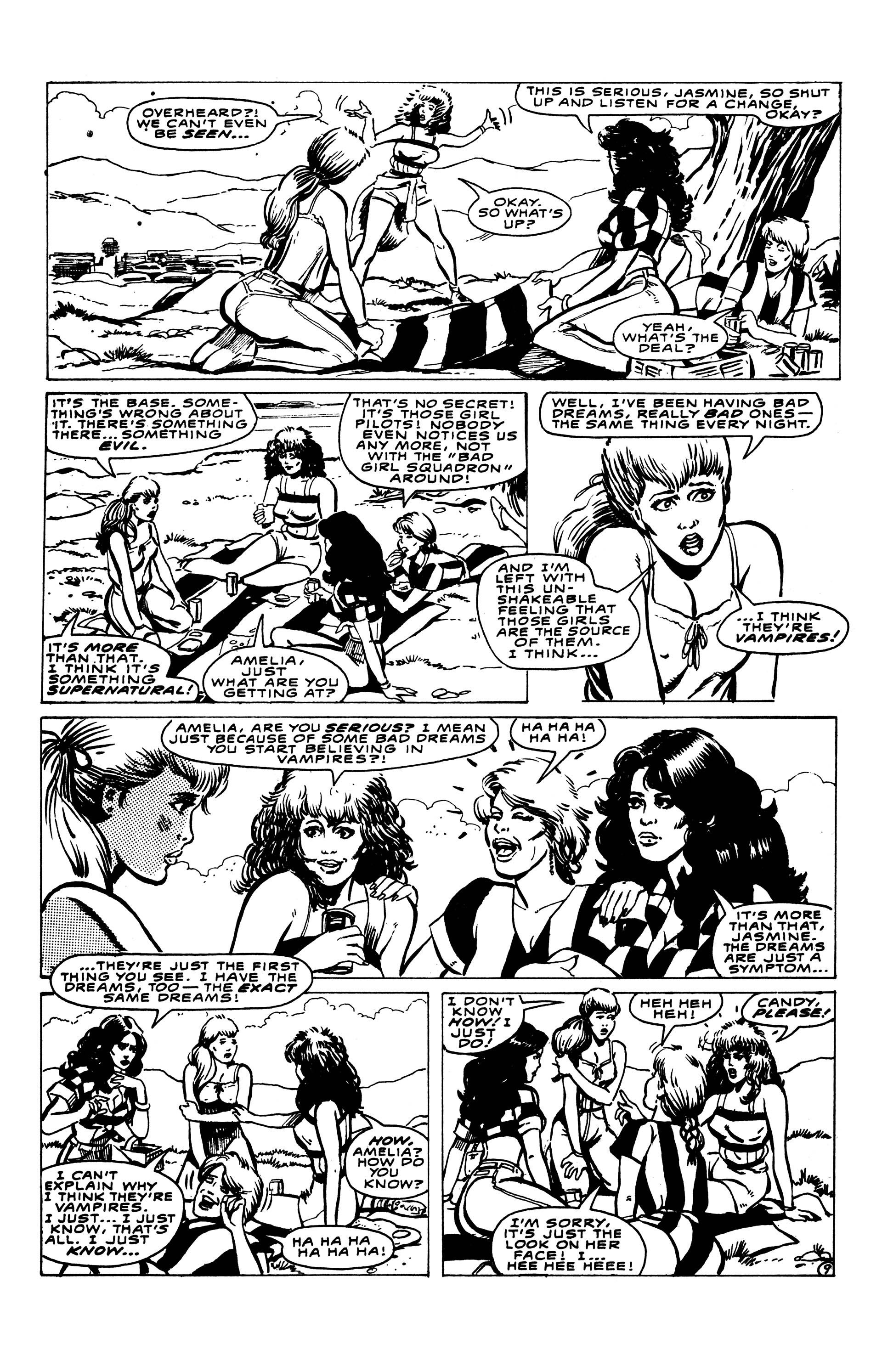 Read online Sultry Teenage Super Foxes comic -  Issue #2 - 13