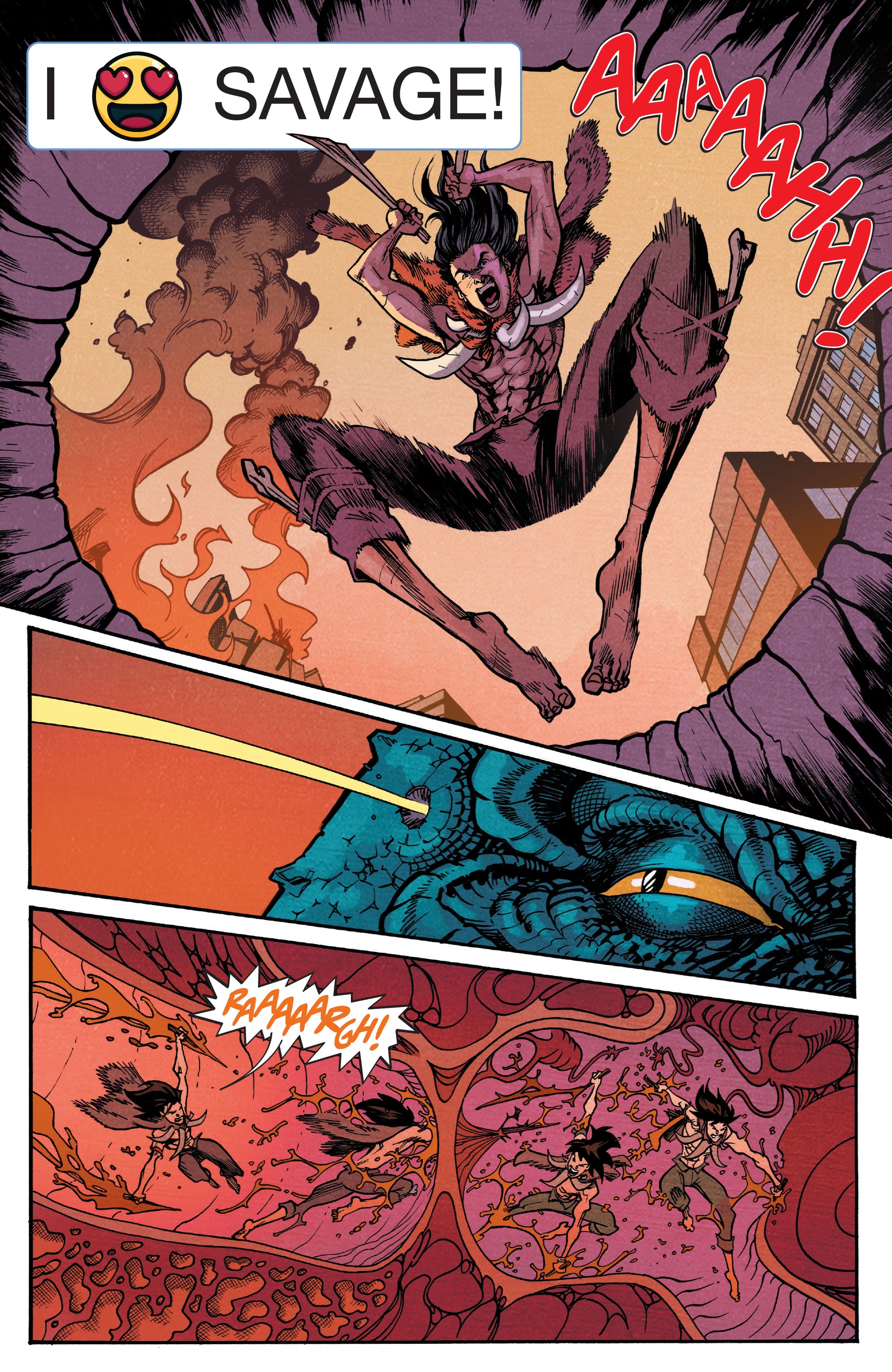 Read online Savage (2021) comic -  Issue #1 - 14