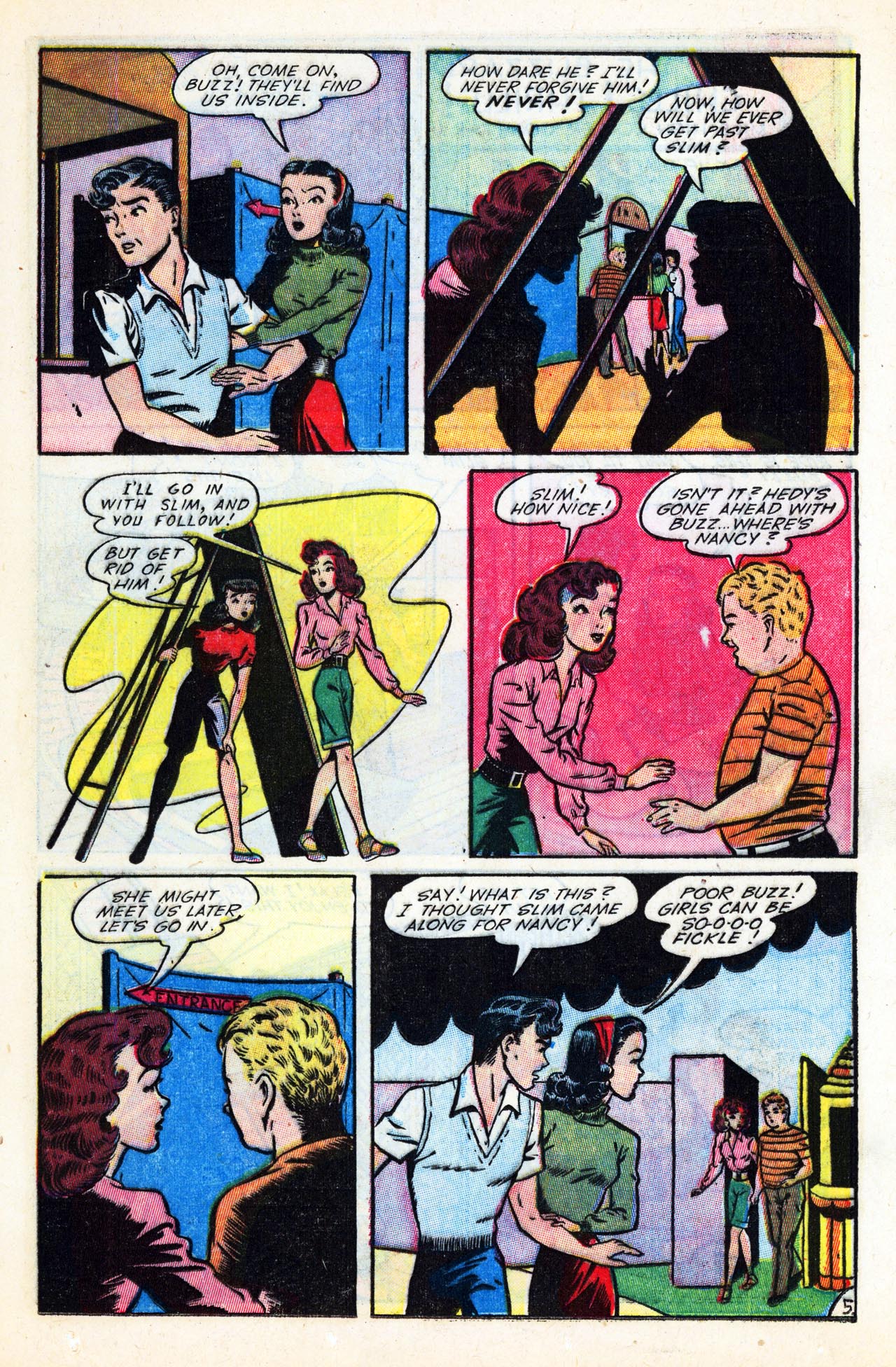 Read online Patsy Walker comic -  Issue #8 - 35