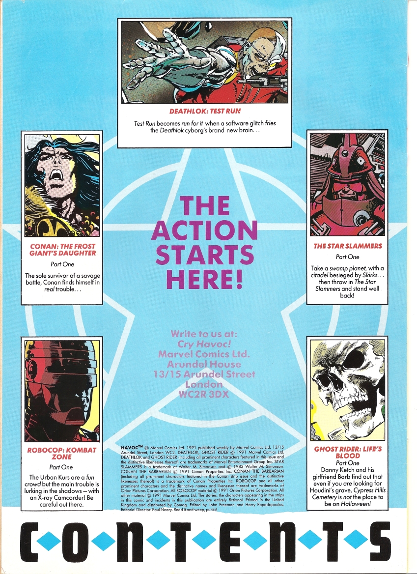 Read online Havoc comic -  Issue #1 - 2