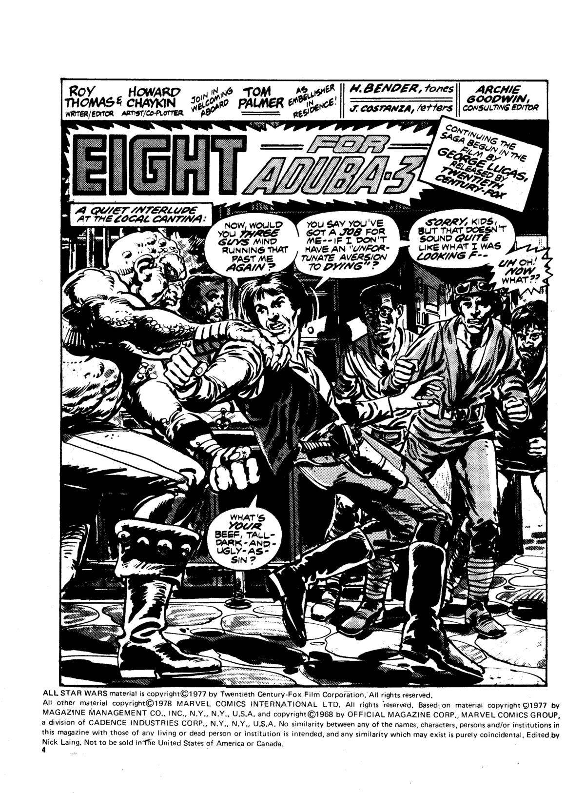 Read online Star Wars Weekly comic -  Issue #15 - 4