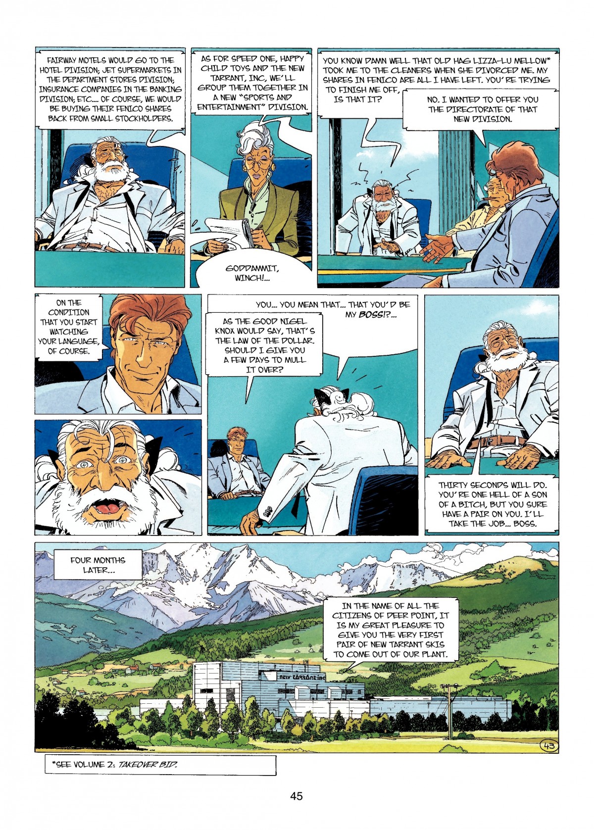 Read online Largo Winch comic -  Issue # TPB 10 - 45