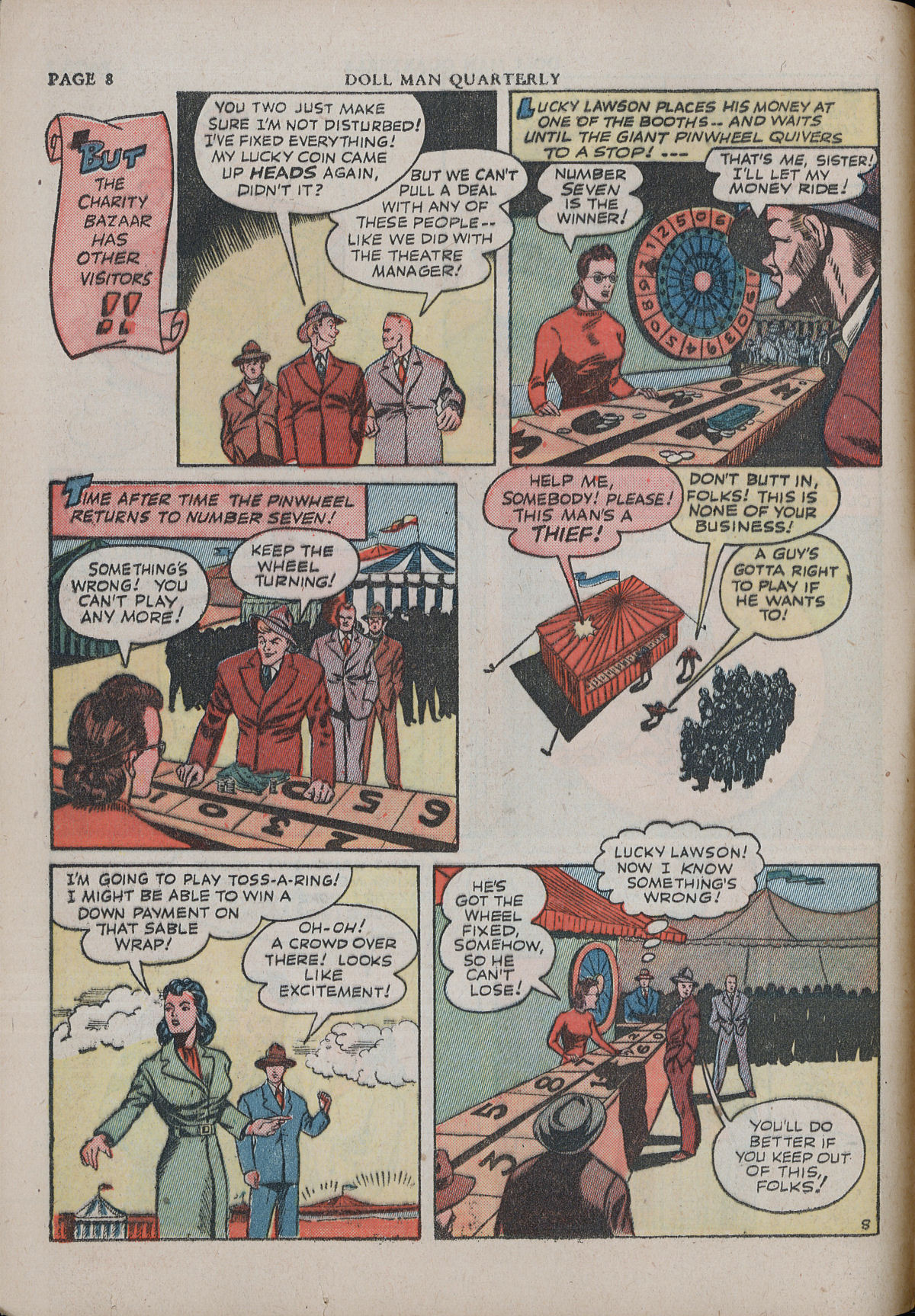 Read online Doll Man comic -  Issue #6 - 10