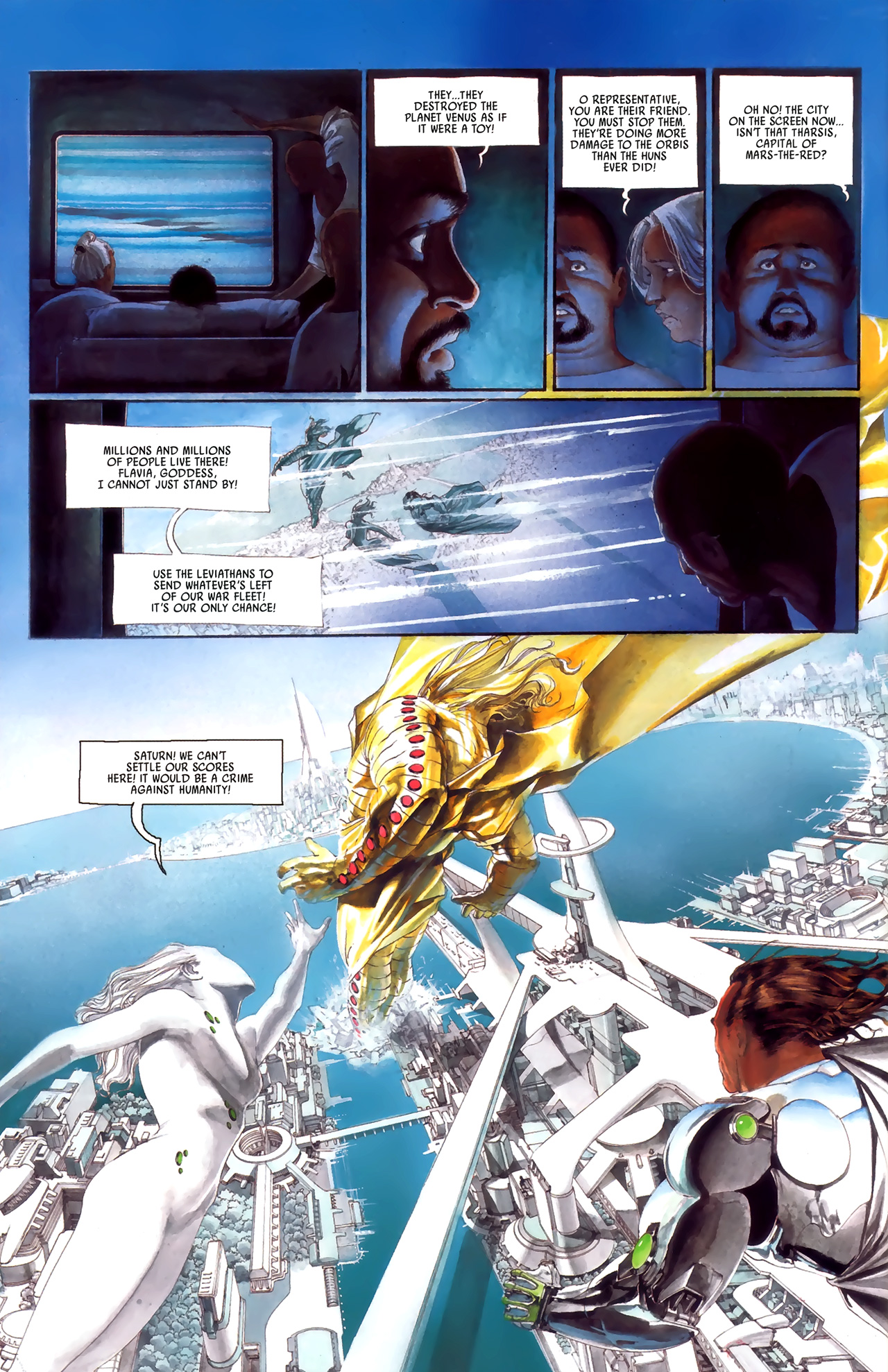Read online Scourge Of The Gods: The Fall comic -  Issue #3 - 14