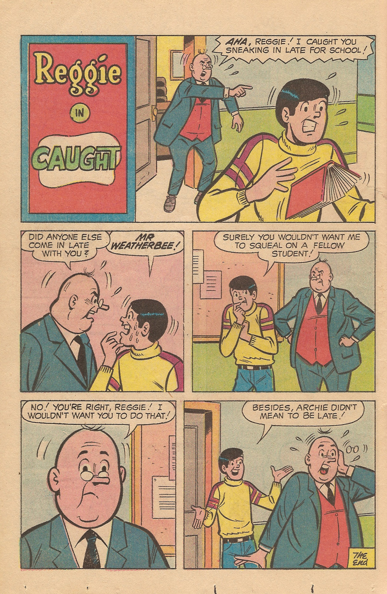 Read online Reggie's Wise Guy Jokes comic -  Issue #5 - 14