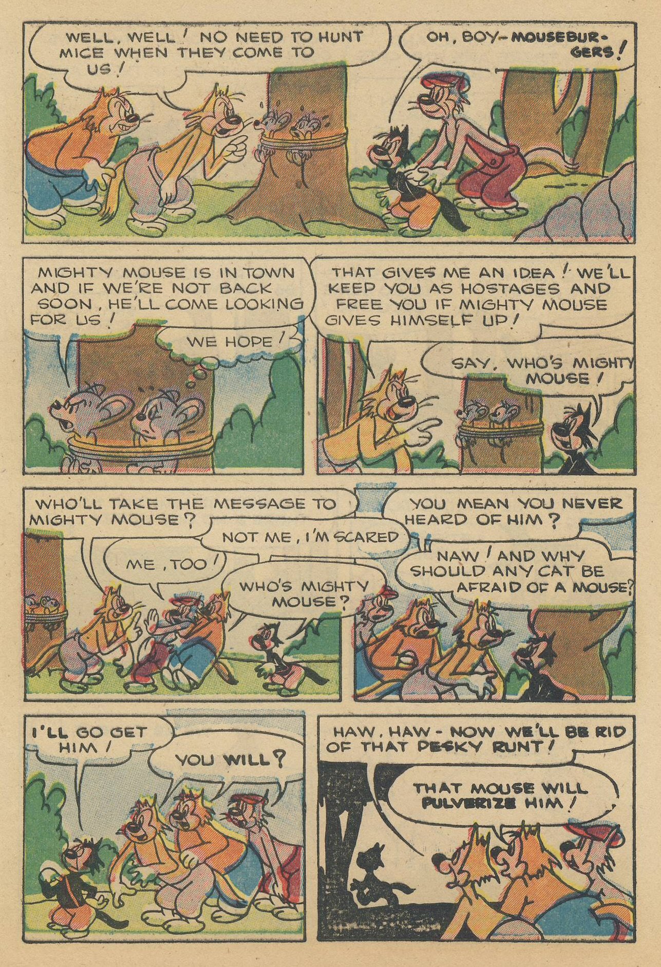 Read online Paul Terry's Mighty Mouse Comics comic -  Issue #45 - 24