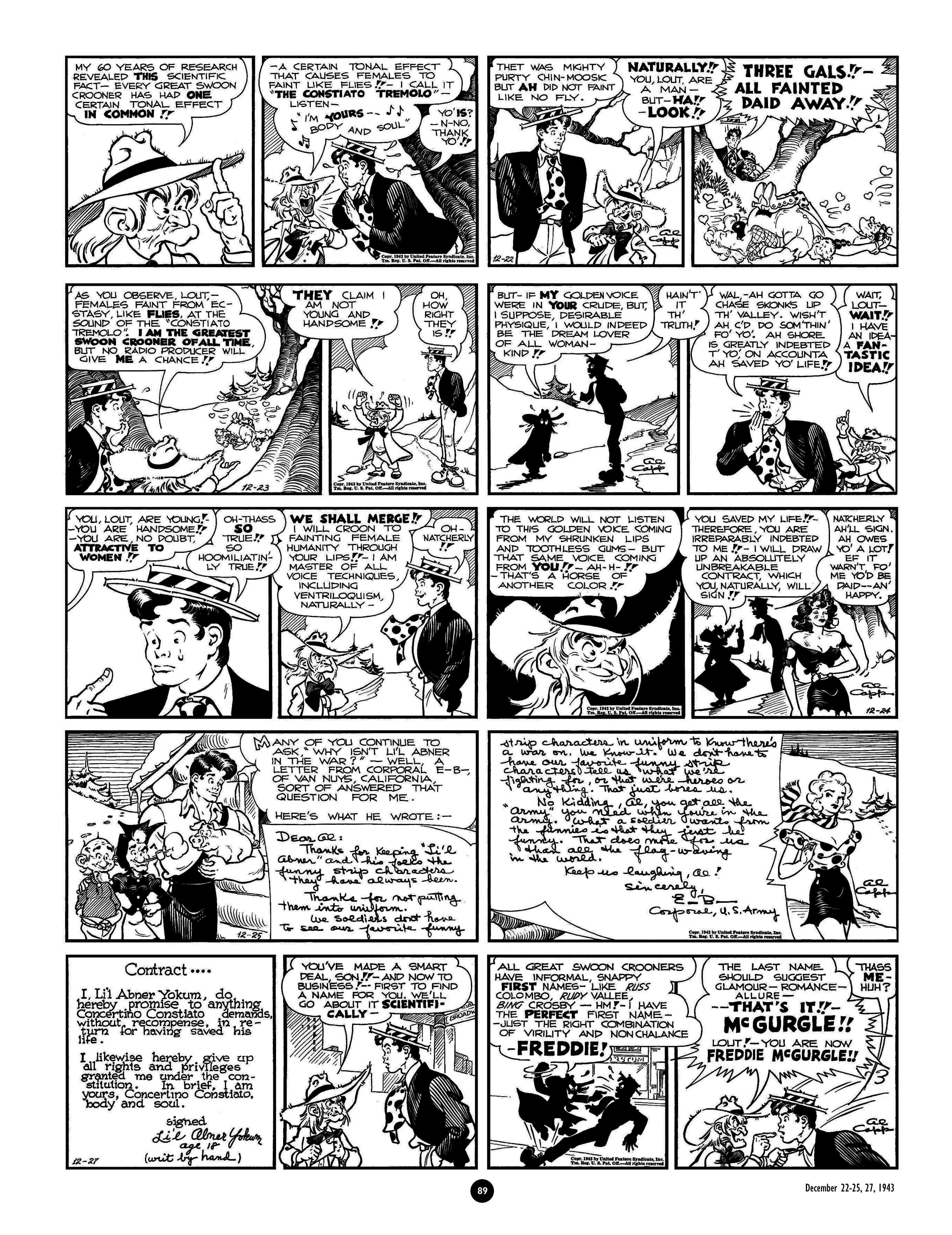 Read online Al Capp's Li'l Abner Complete Daily & Color Sunday Comics comic -  Issue # TPB 5 (Part 1) - 90
