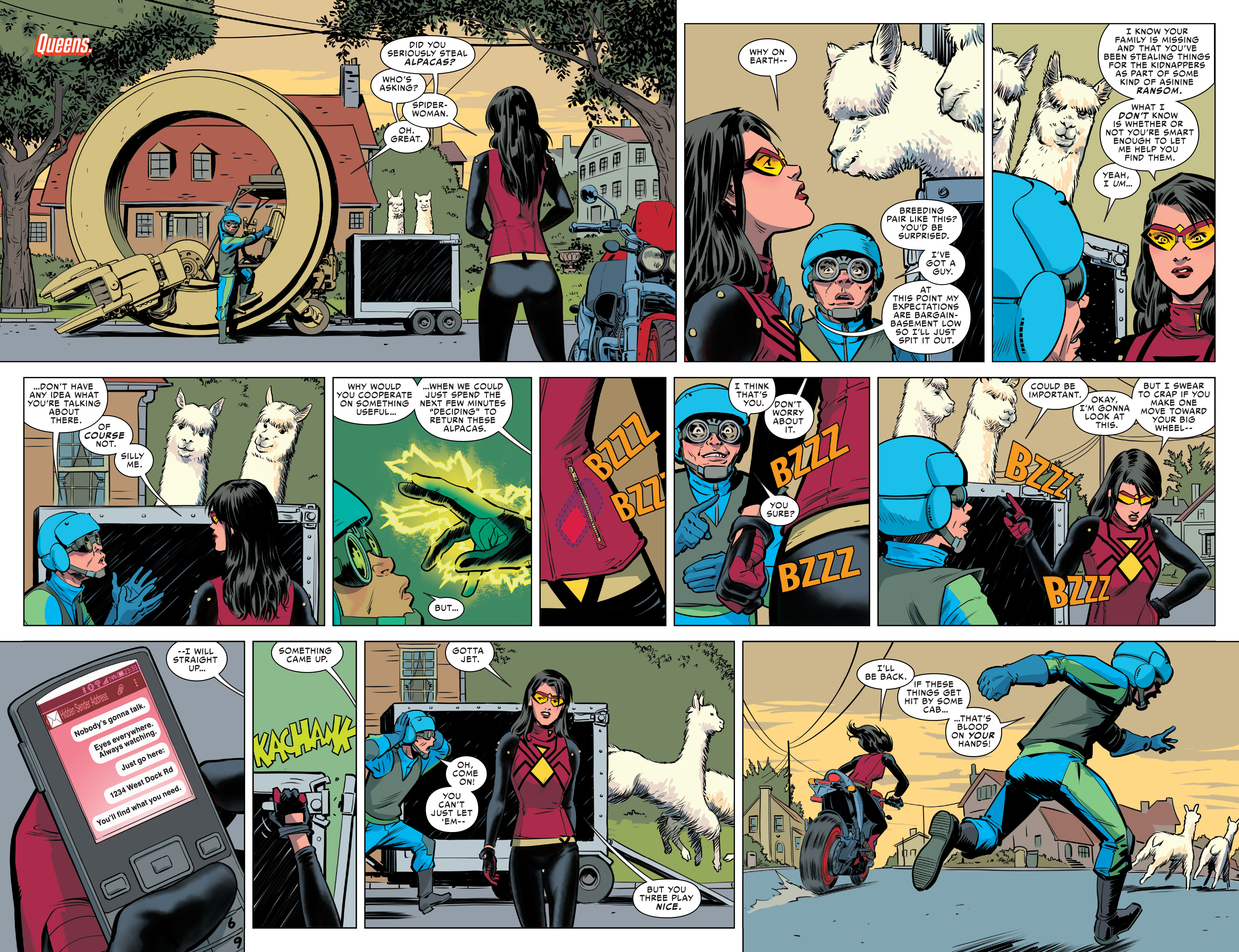 Read online Spider-Woman by Dennis Hopeless comic -  Issue # TPB (Part 2) - 17