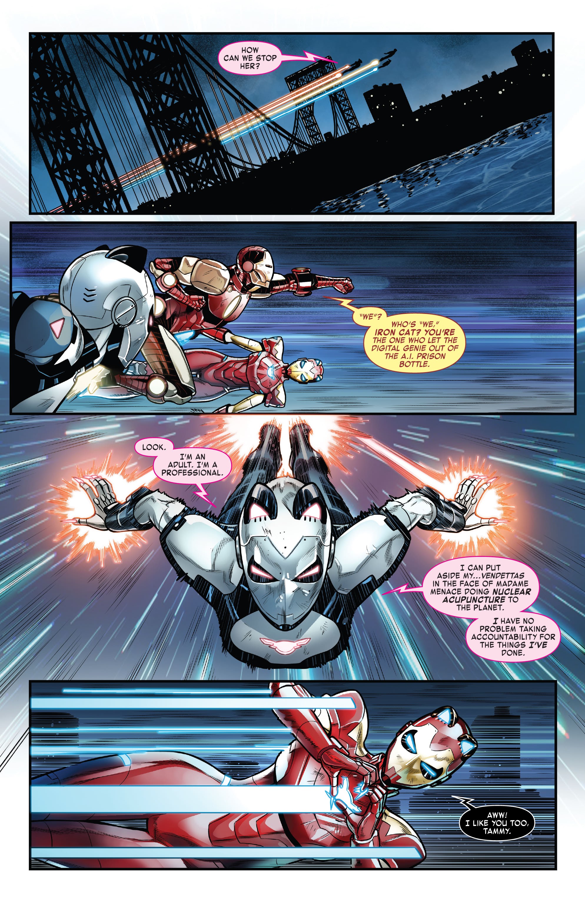 Read online Iron Cat comic -  Issue #4 - 5