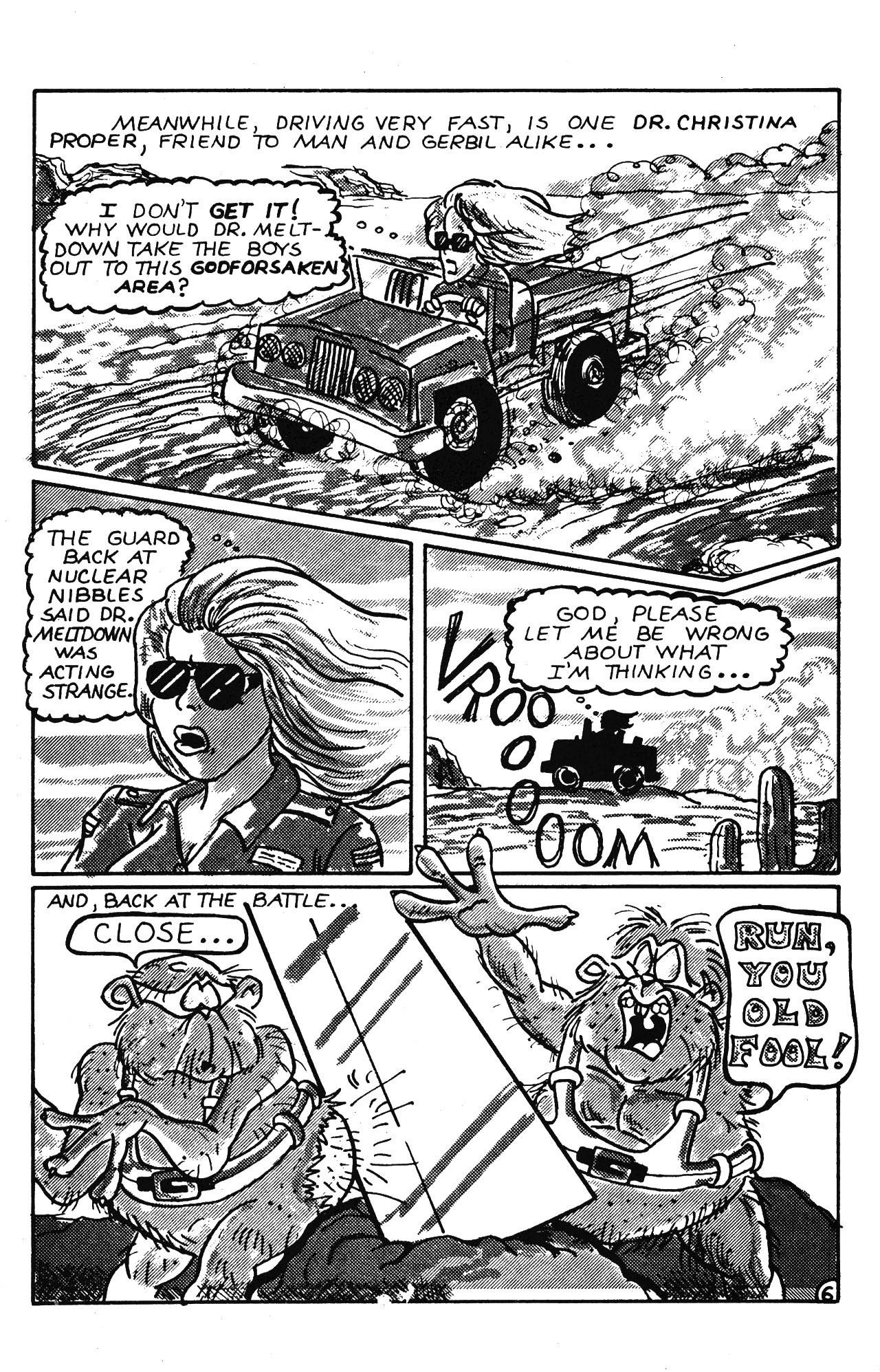 Read online Geriatric Gangrene Jujitsu Gerbils comic -  Issue #2 - 9