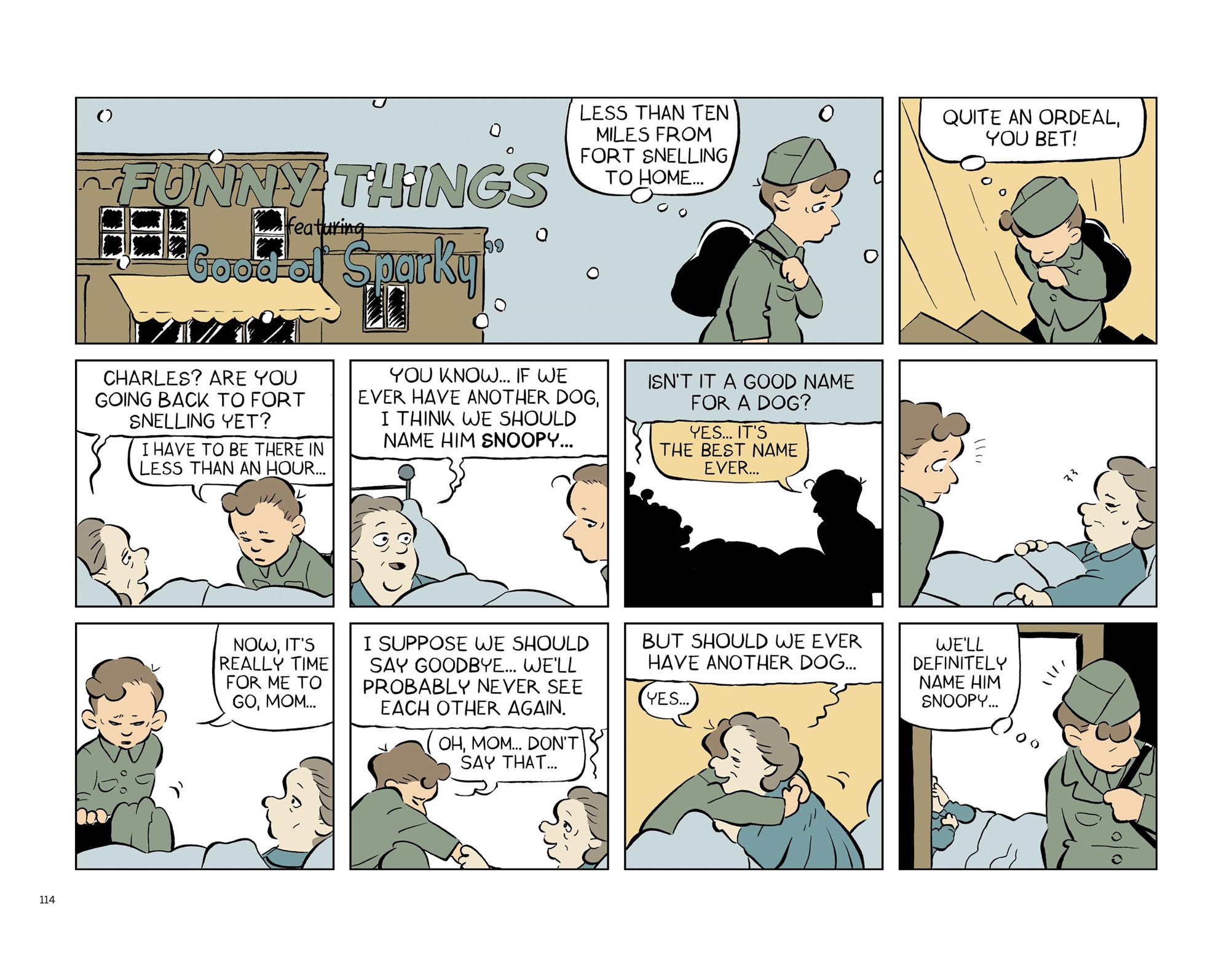 Read online Funny Things: A Comic Strip Biography of Charles M. Schulz comic -  Issue # TPB (Part 2) - 17
