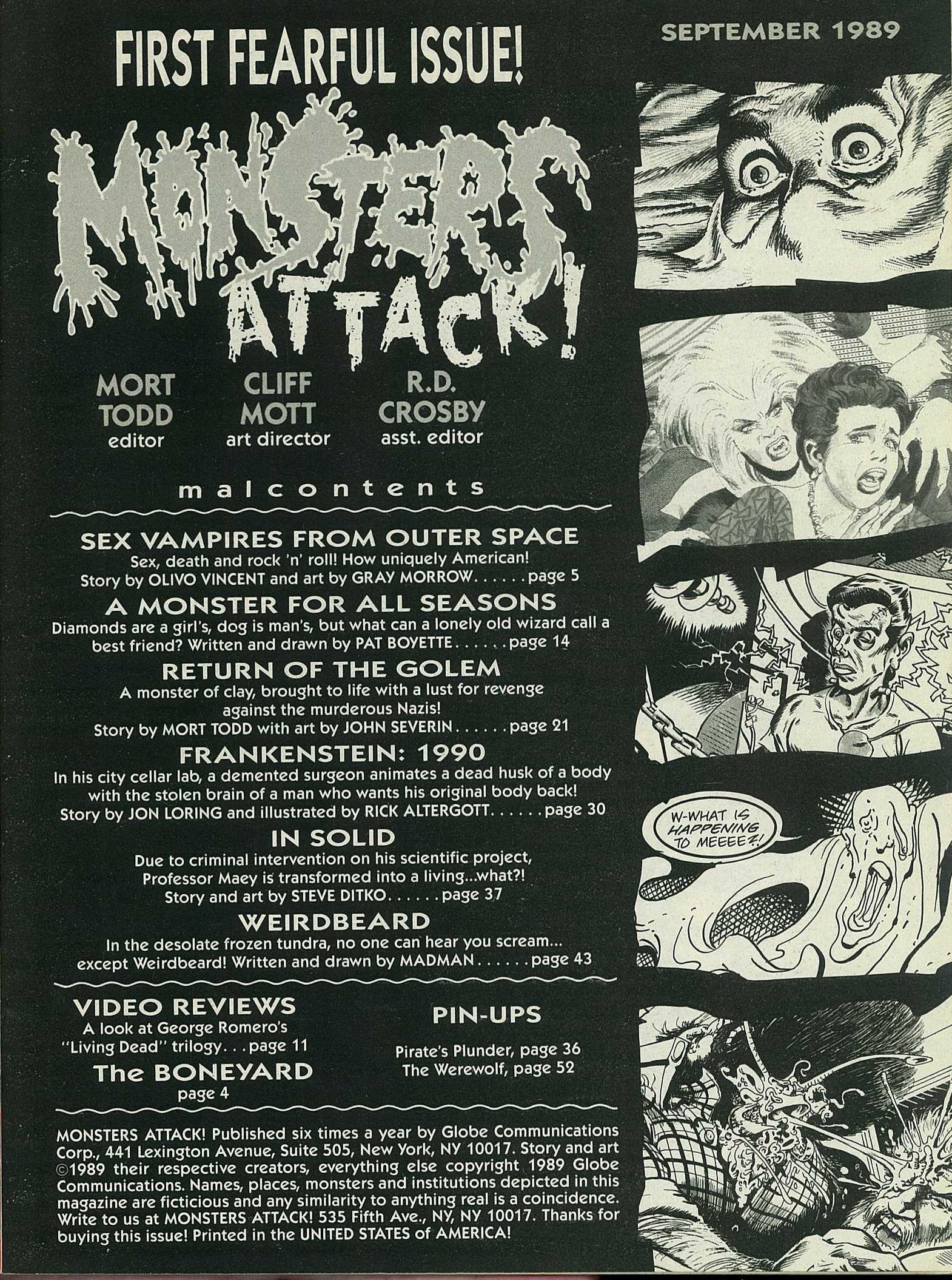 Read online Monsters Attack comic -  Issue #1 - 3