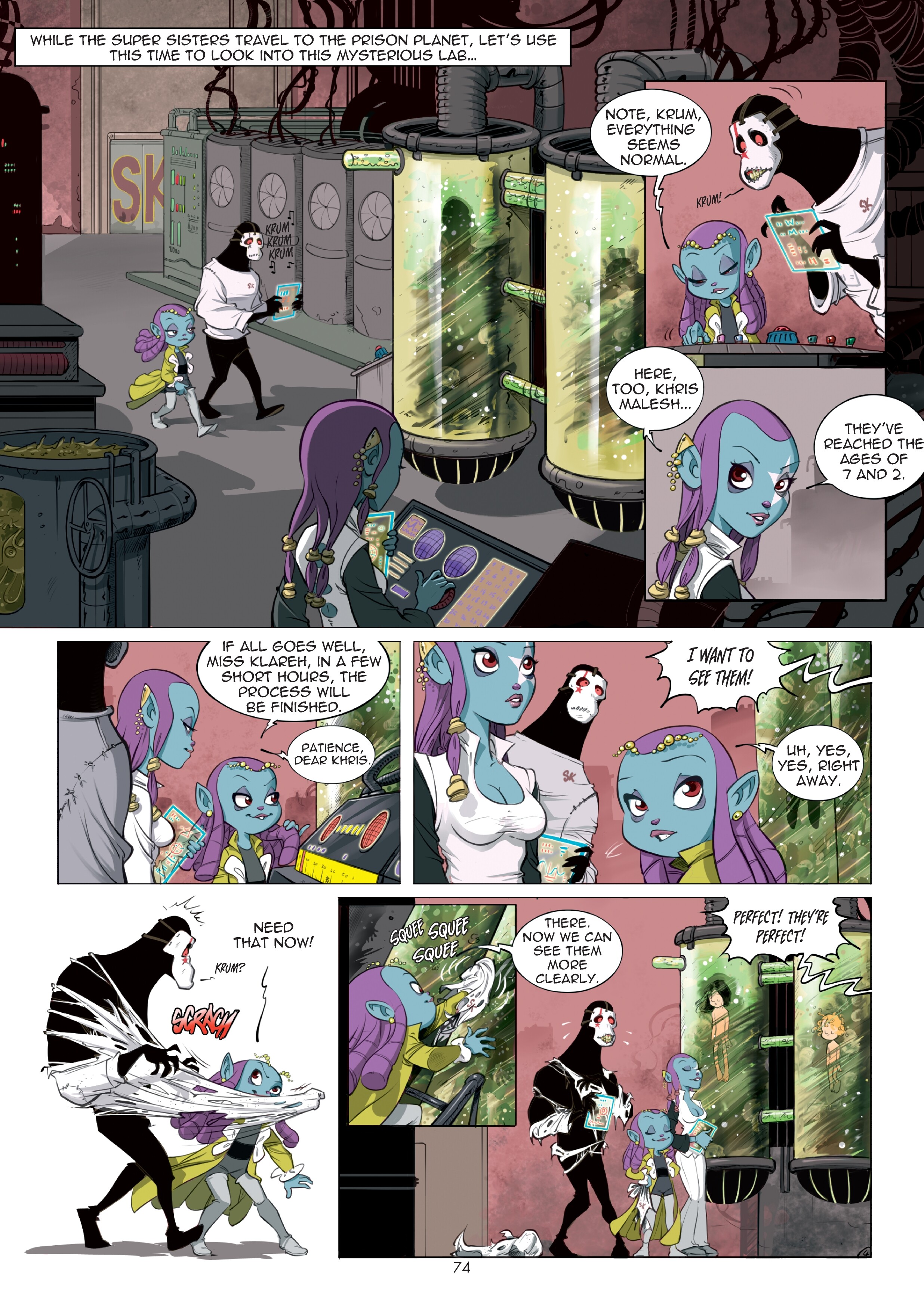 Read online The Super Sisters comic -  Issue # TPB - 75