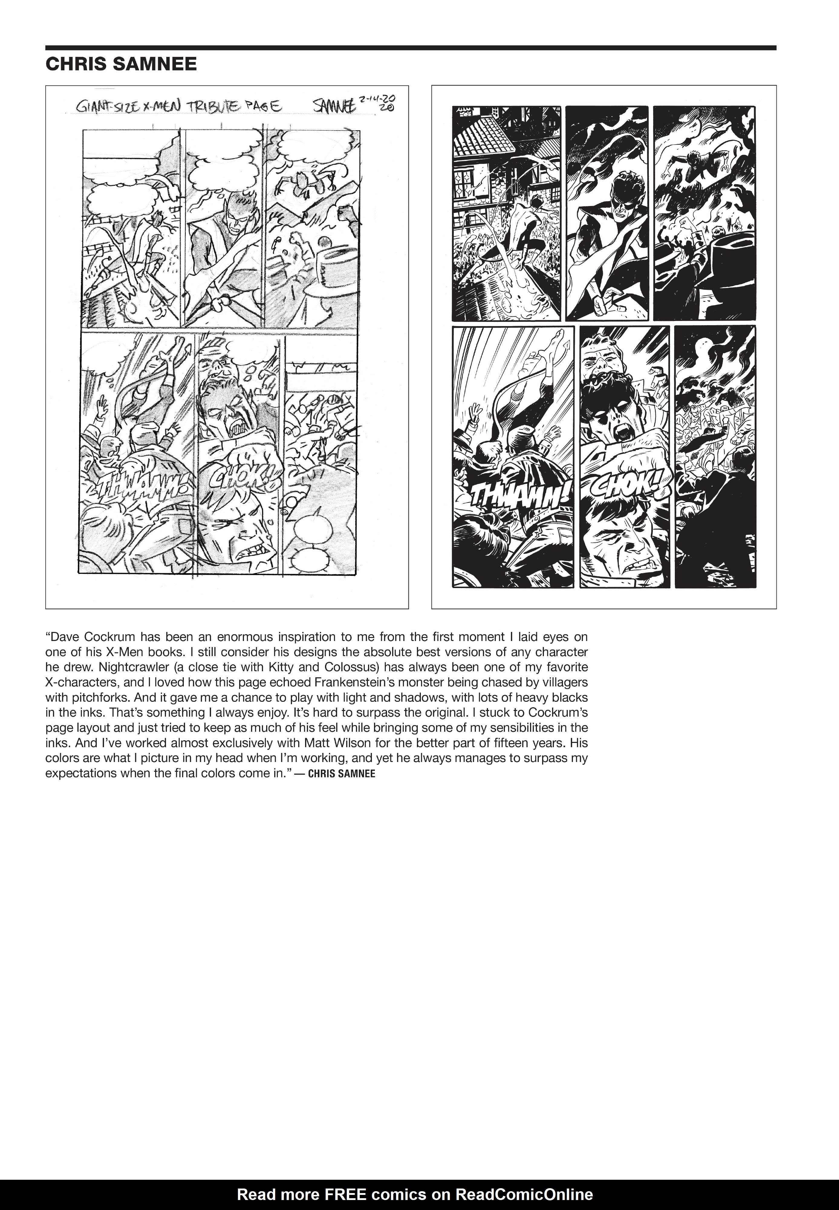 Read online Giant-Size X-Men: Tribute To Wein & Cockrum Gallery Edition comic -  Issue # TPB (Part 1) - 99