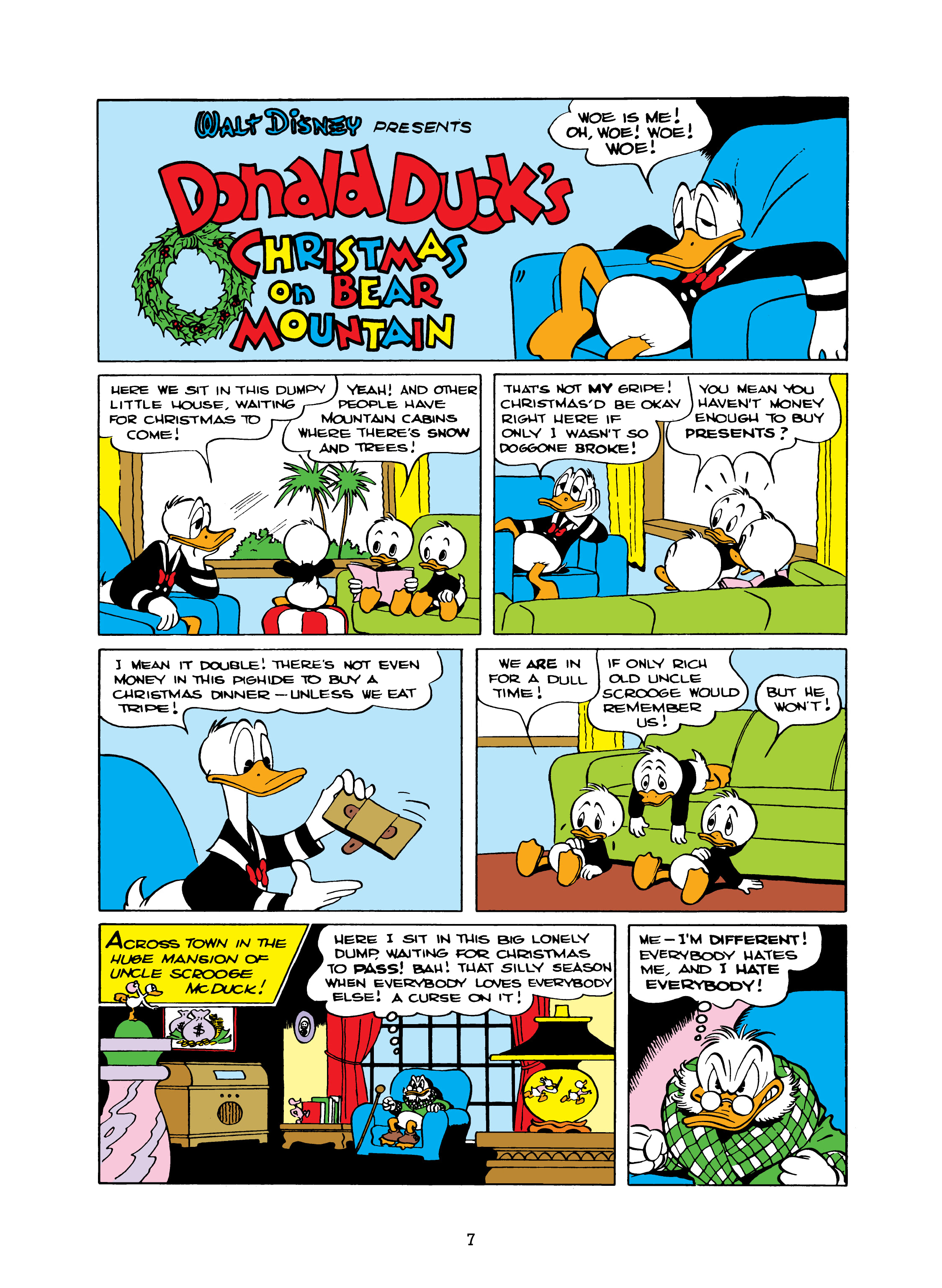 Read online Walt Disney's Uncle Scrooge & Donald Duck: Bear Mountain Tales comic -  Issue # TPB (Part 1) - 7
