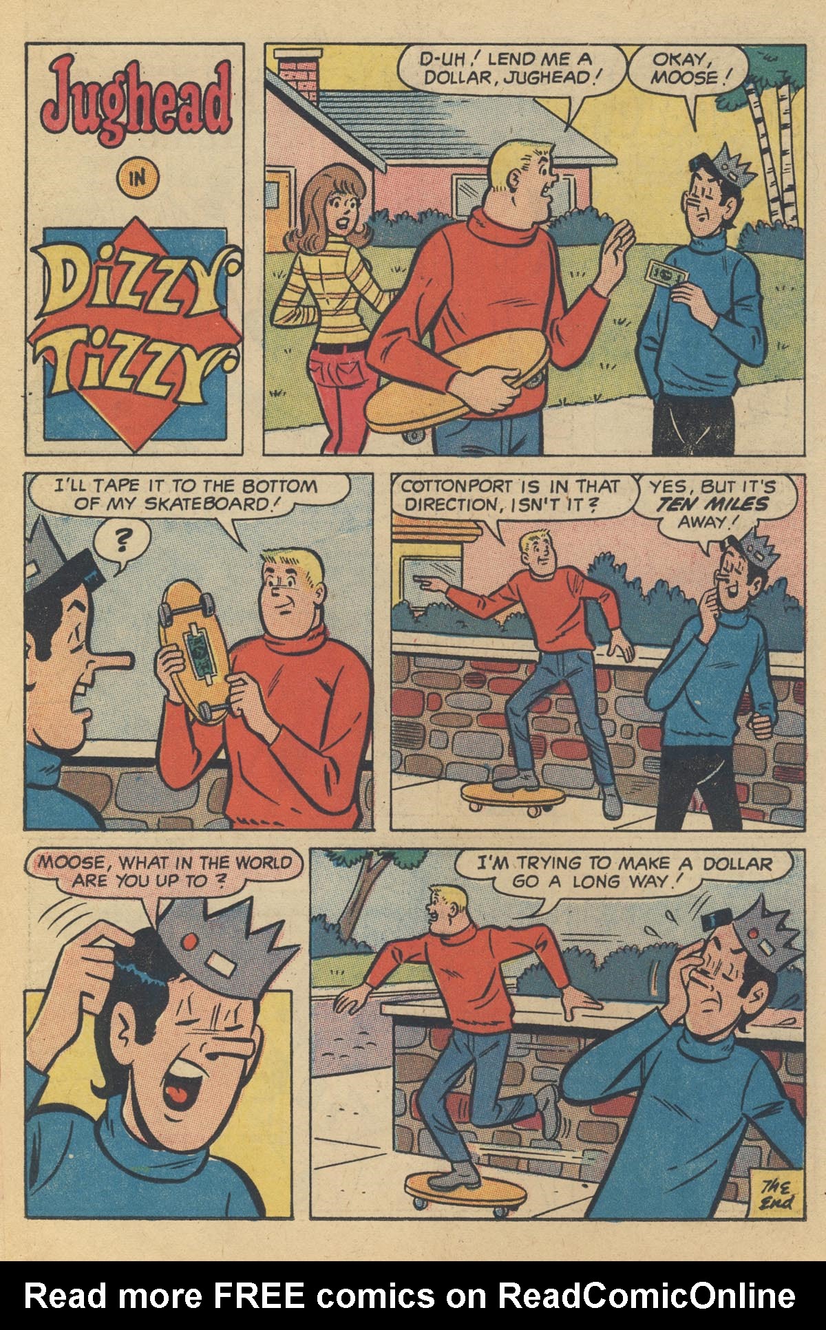 Read online Jughead's Jokes comic -  Issue #15 - 16