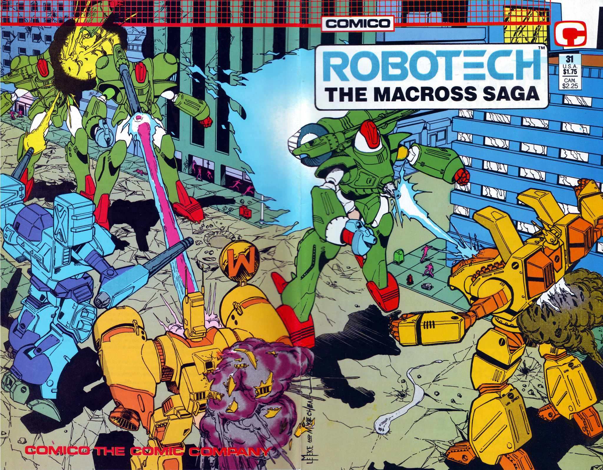 Read online Robotech The Macross Saga comic -  Issue #31 - 1
