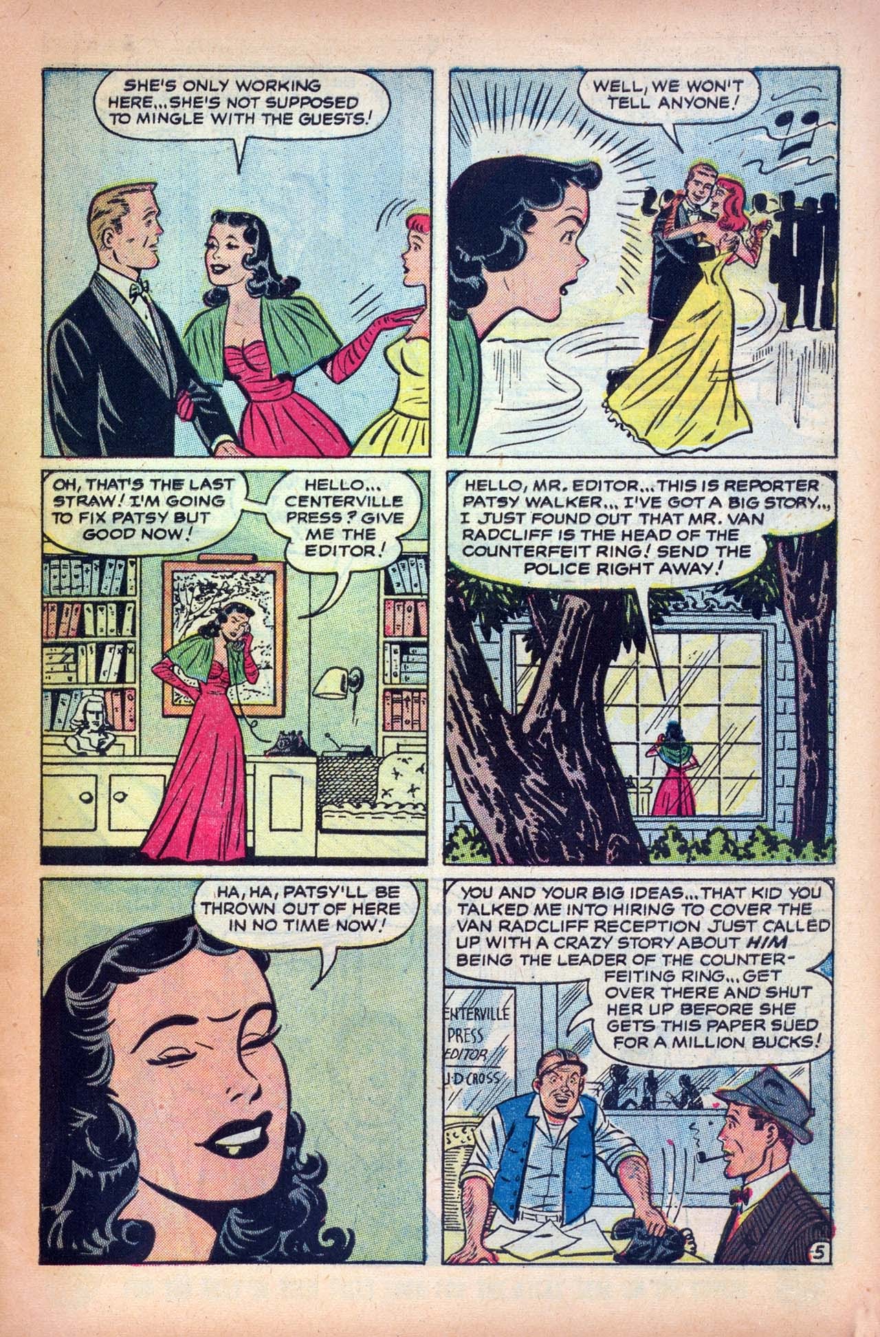 Read online Patsy and Hedy comic -  Issue #28 - 7
