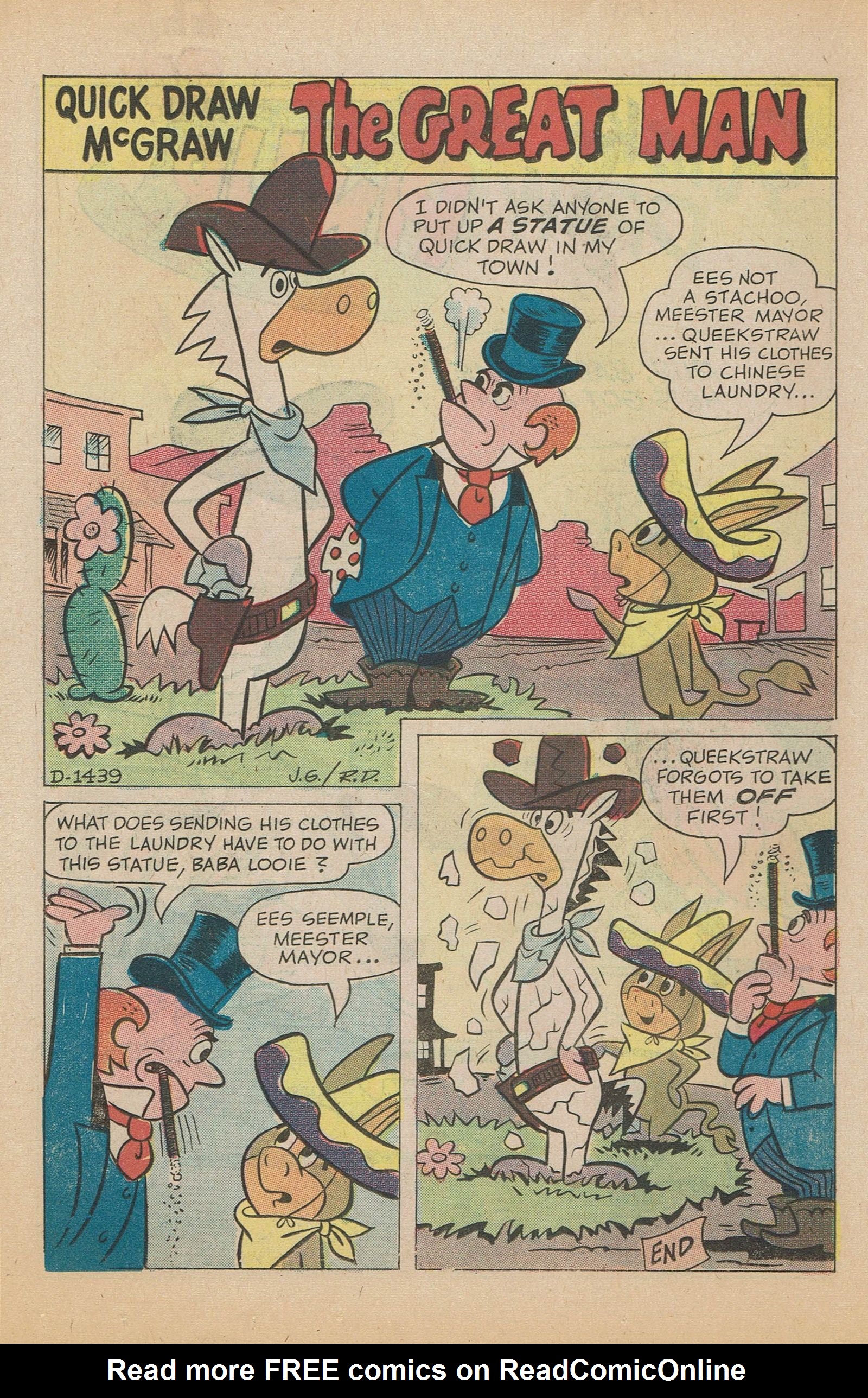 Read online Quick Draw McGraw comic -  Issue #4 - 15