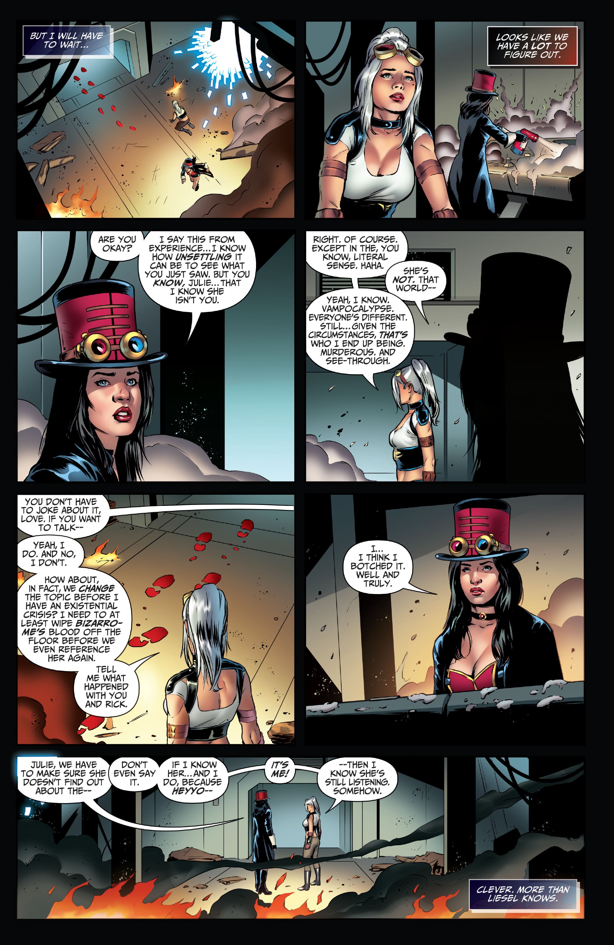 Read online Van Helsing: Invisible Woman comic -  Issue # Full - 33
