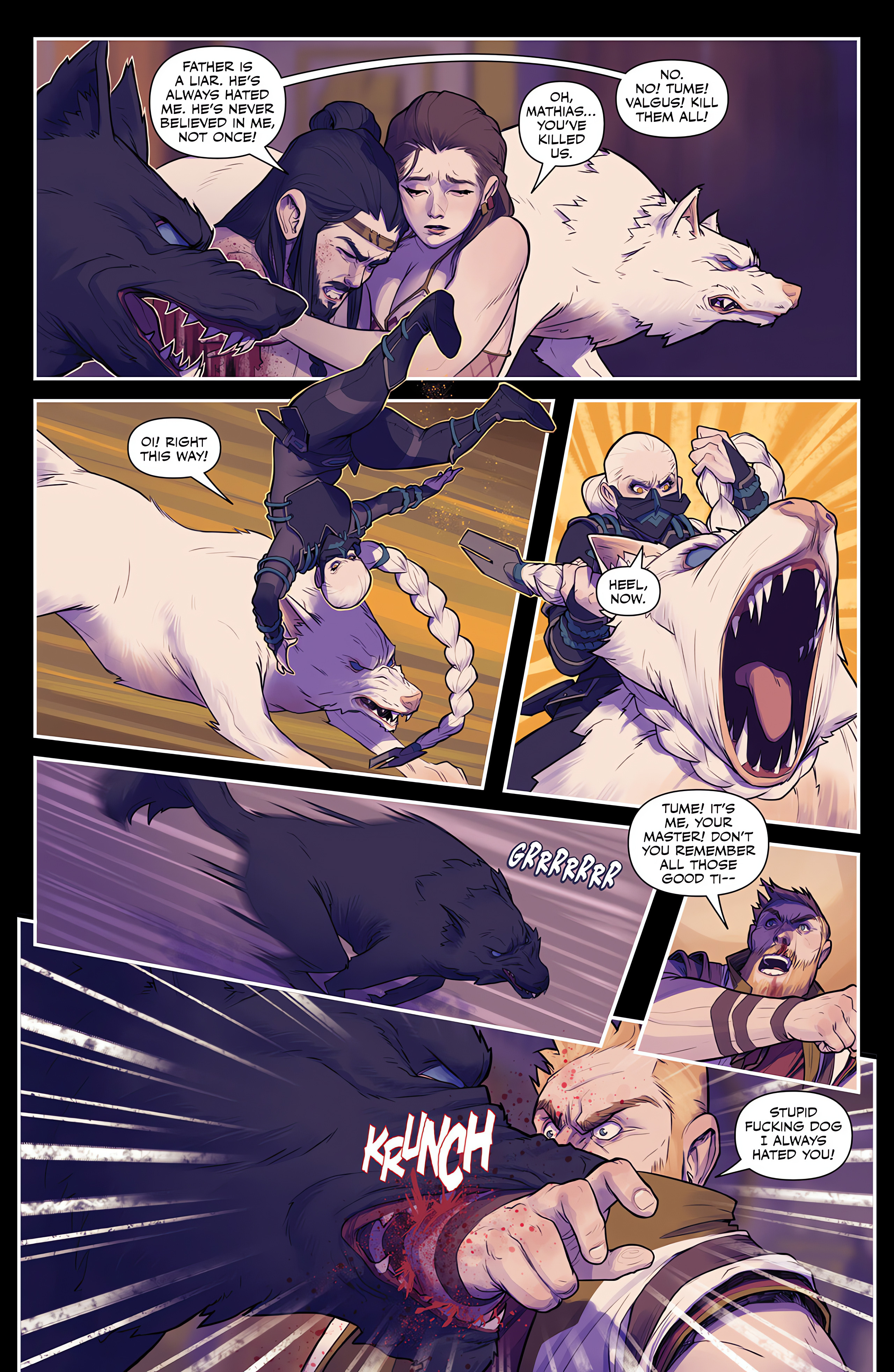 Read online Rat Queens: Sisters Warriors Queens comic -  Issue # TPB - 61