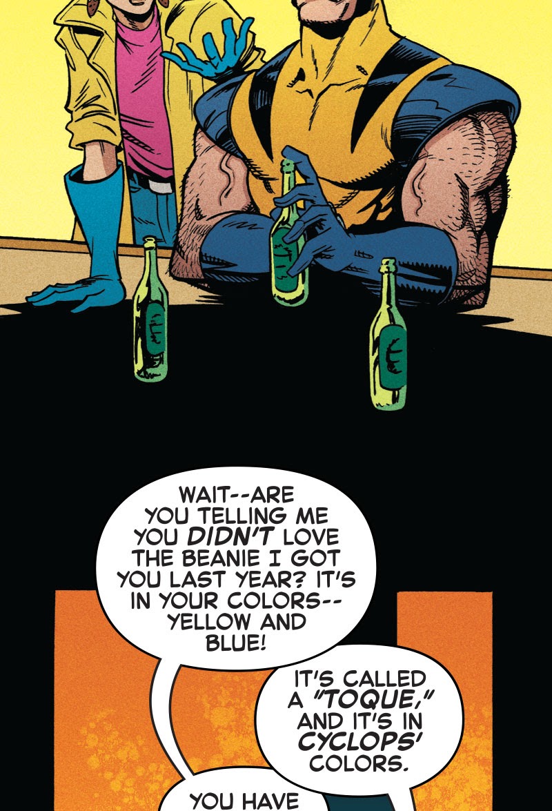 Read online Mighty Marvel Holiday Special - Happy Holidays, Mr. Howlett Infinity Comic comic -  Issue #1 - 38